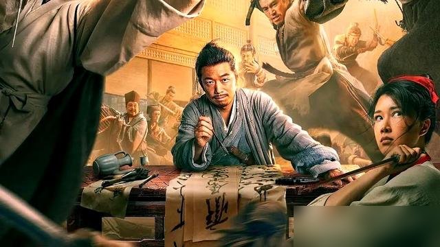 3000万拍的网大，豆瓣7.4，直接把院线大片《镖人》给追平了。
《杯雪·一战成名》，魏君子监制，安志杰、潘斌龙主演。改编自小椴8.8分的原著《杯雪》。故事不复杂，南宋秦桧当权，一个文官卷进二十八万两白银的命案，被堵在驿站里，各路人马全来了。
这片子本来能上院线。片方算了笔账，院线回本得卖到一个