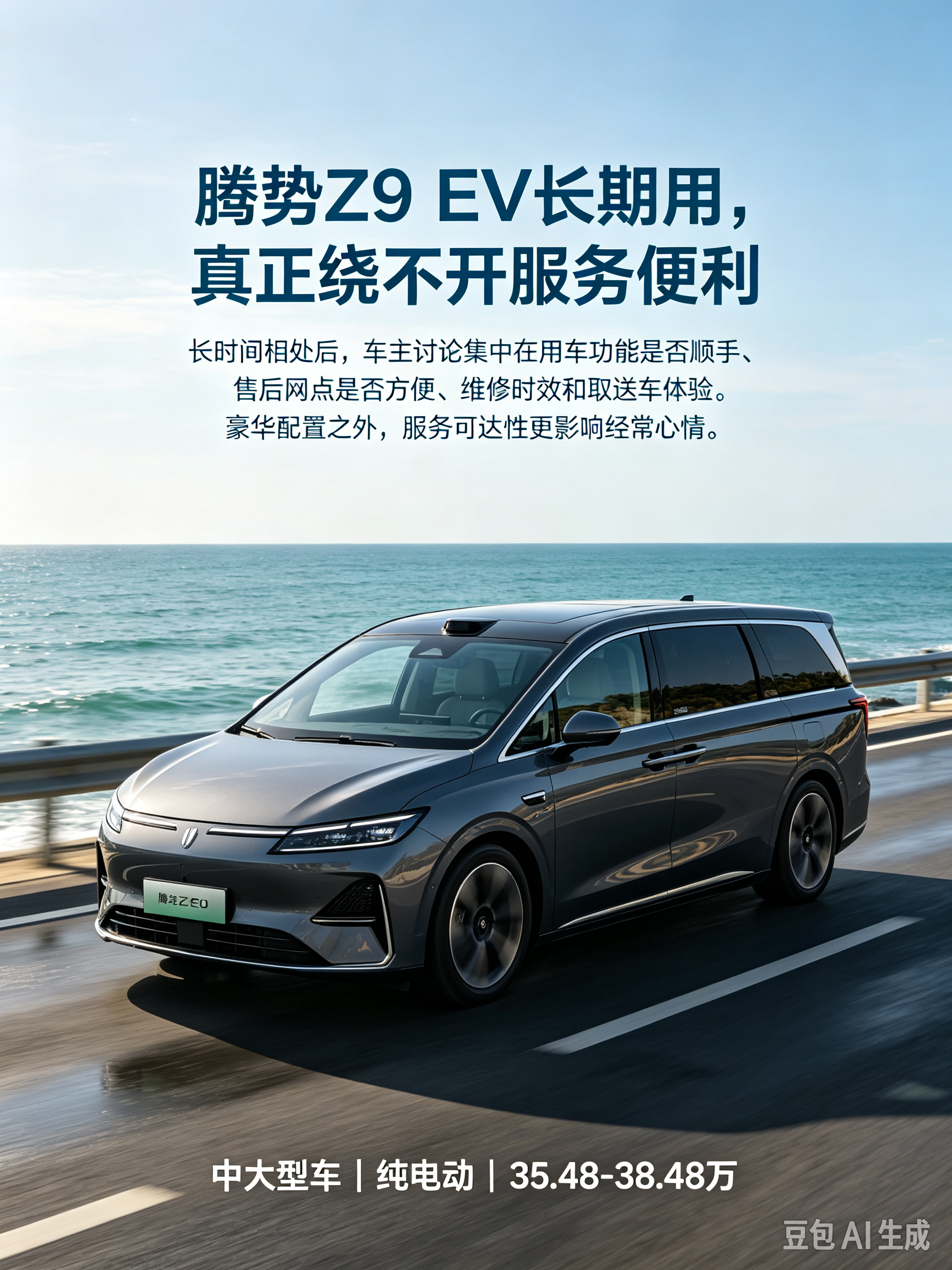 腾势Z9 EV长期用，绕不开服务便利
