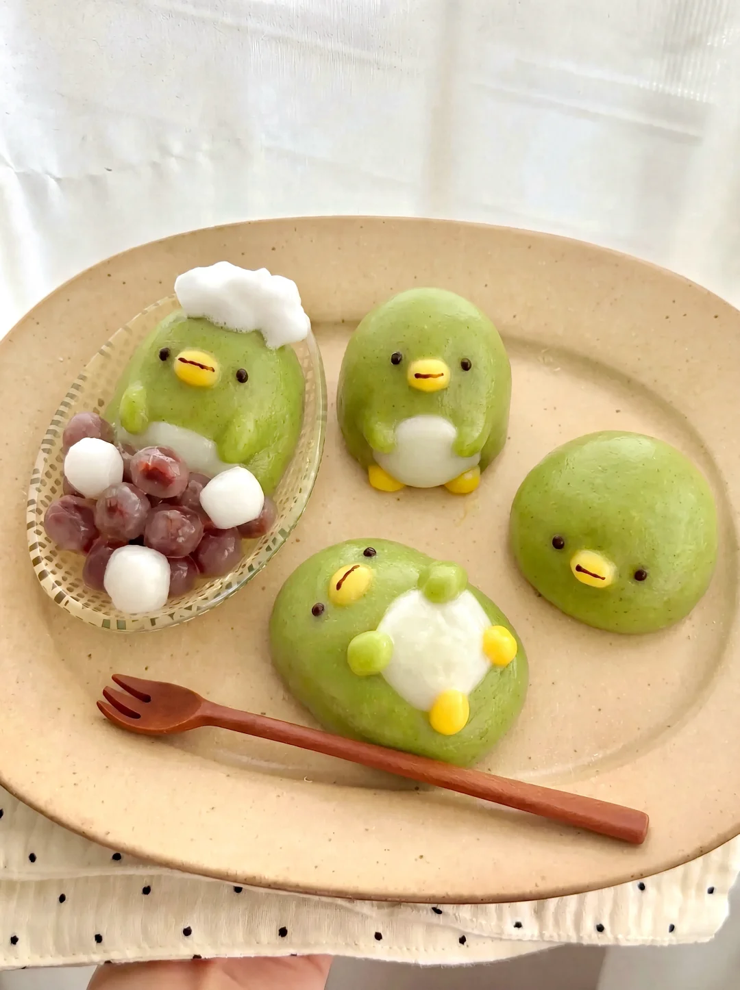 •ө•绿鹅抹茶红豆大福🍵