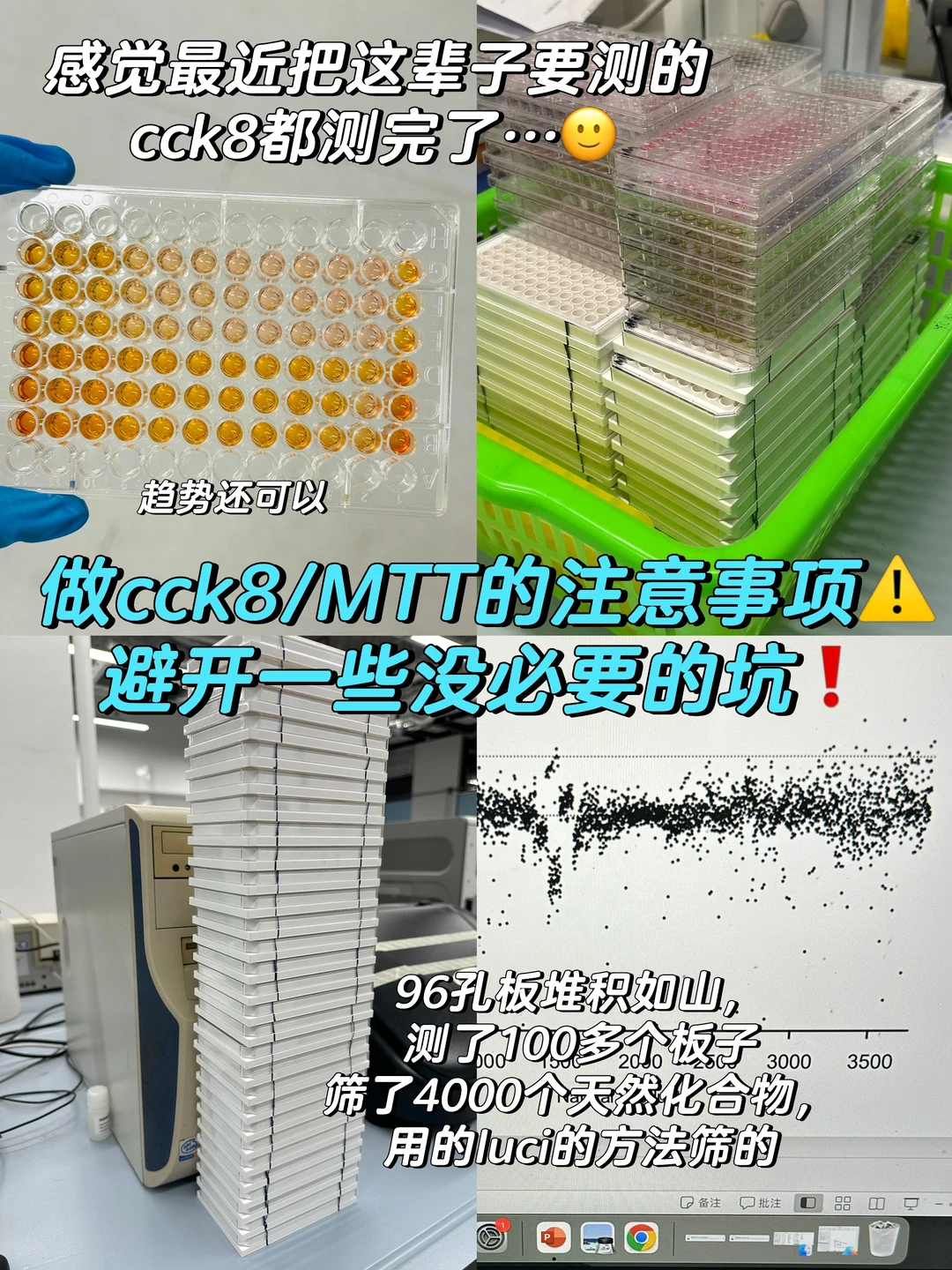 做cck8一定要避的坑‼️快对96孔板pstd了…