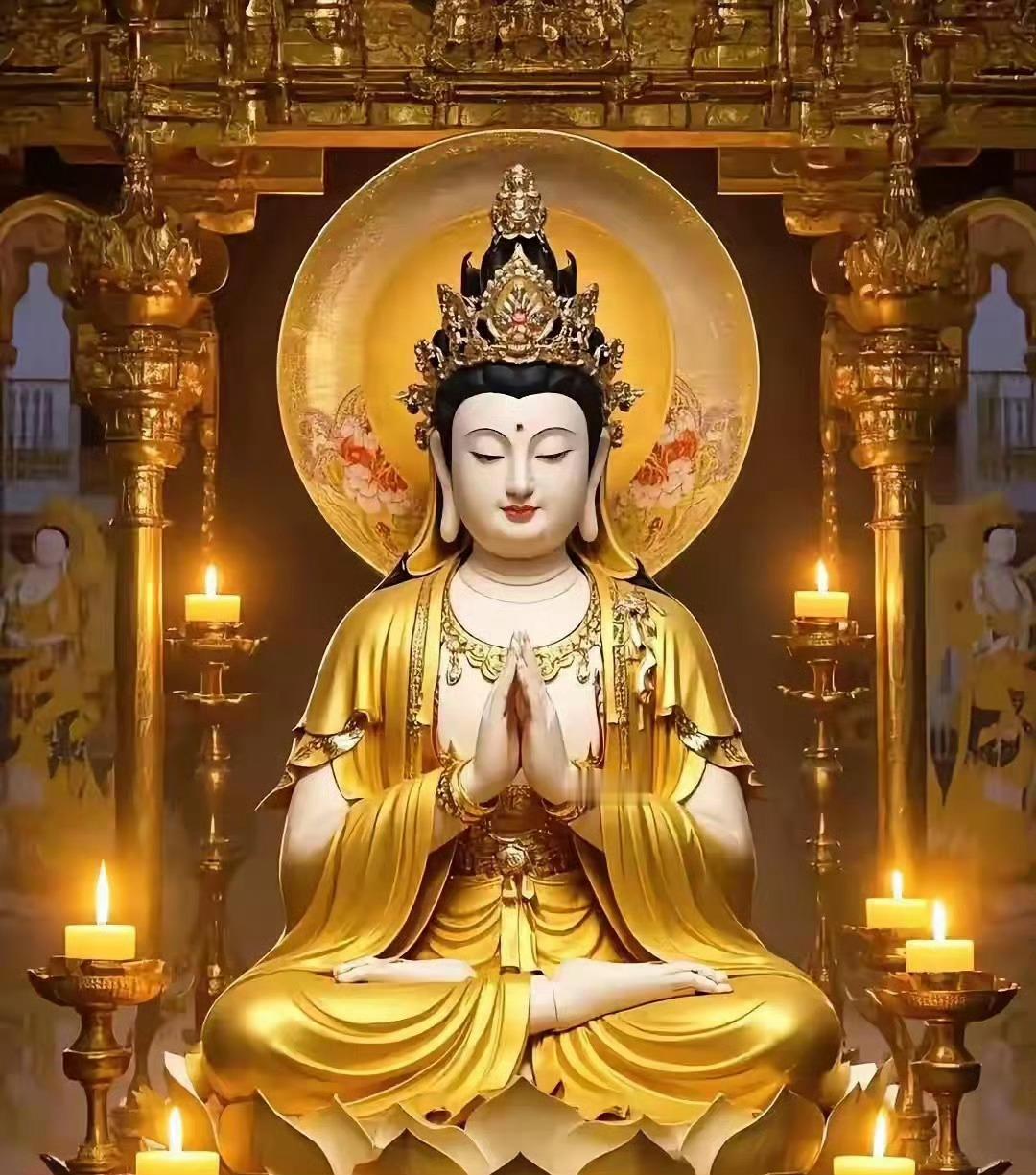刷到的，请不要无视！见观音菩萨，一起祈愿父母平安健康🙏 运势 ​​​