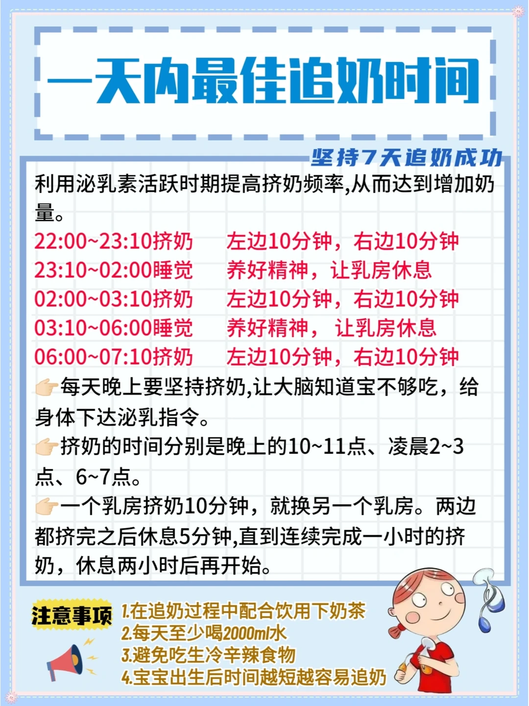 ㊙️从10毫升到2000毫升！产后追奶下奶攻略