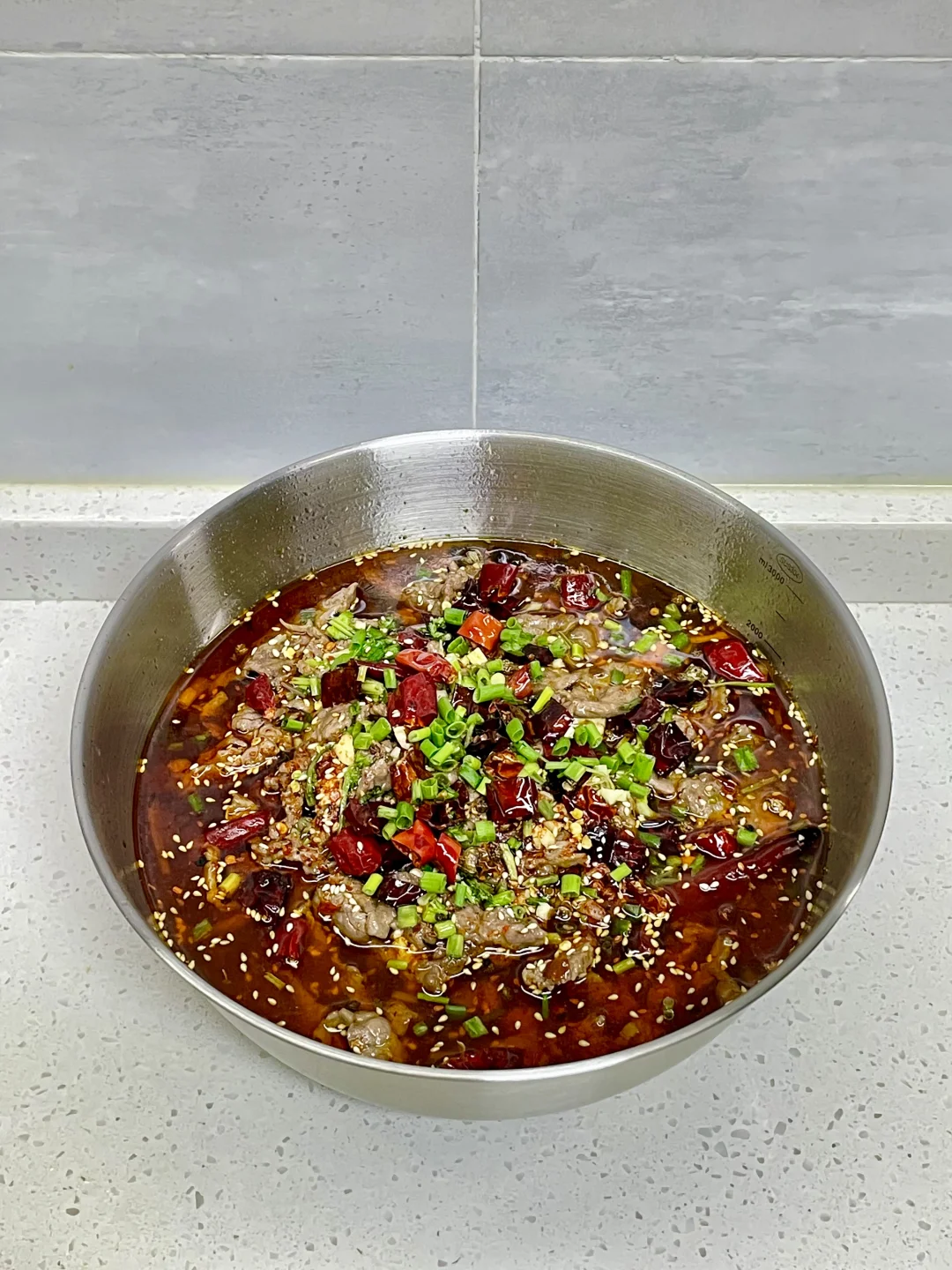 超级下饭的水煮豆花牛肉，附详细做法～