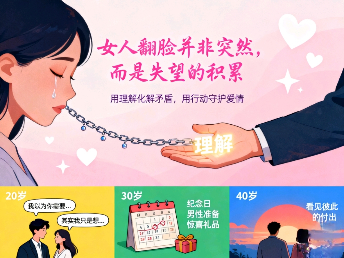 性学专家曾给男人忠告，让他们对女人留个心眼，觉得女人翻脸时太过绝情。但...