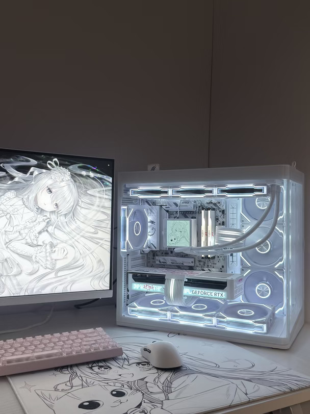 1.1W 9700X+5060Ti 纯白海景房