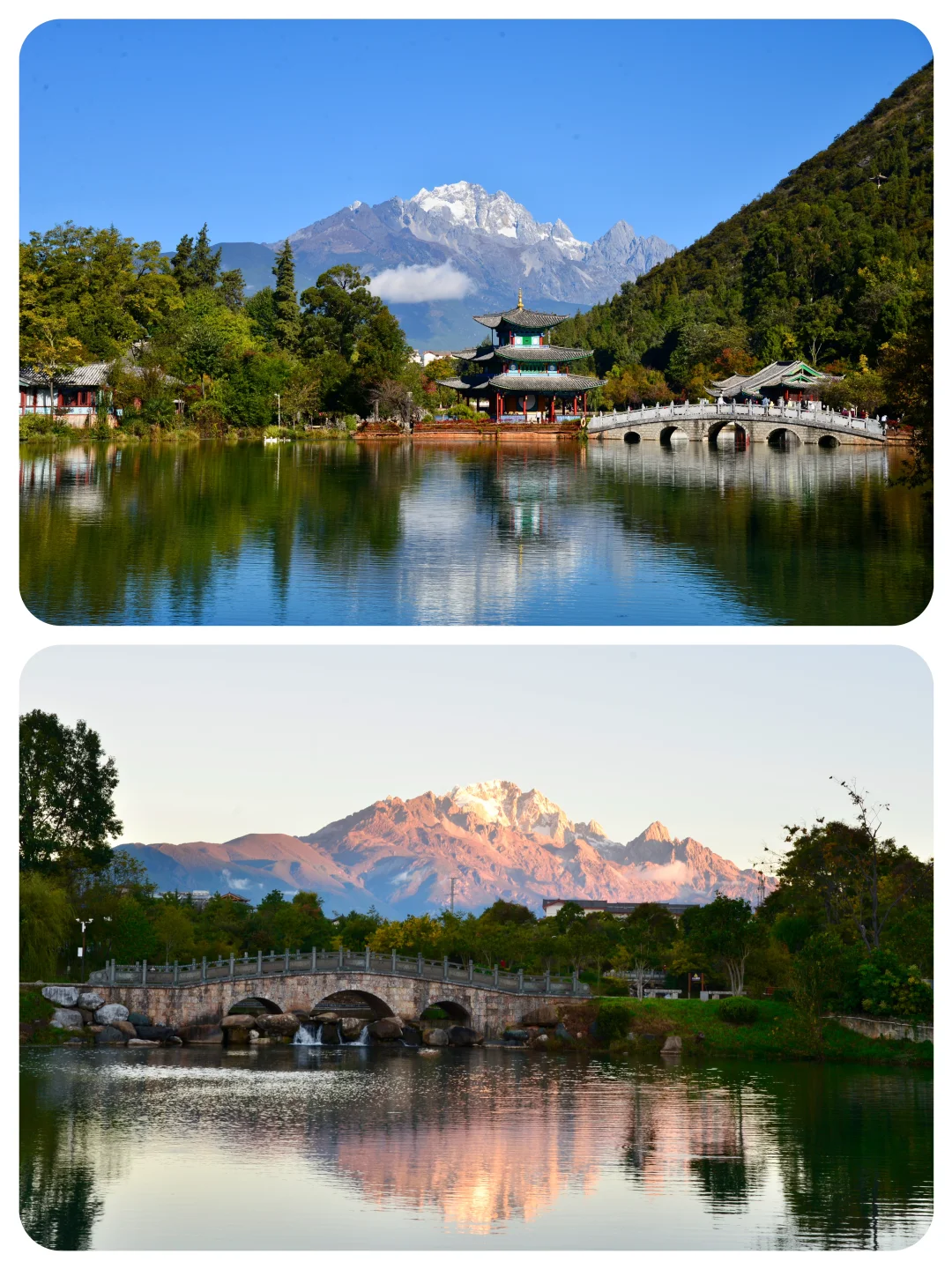 玉龙雪山日照金山神仙机位，人少免费不起早