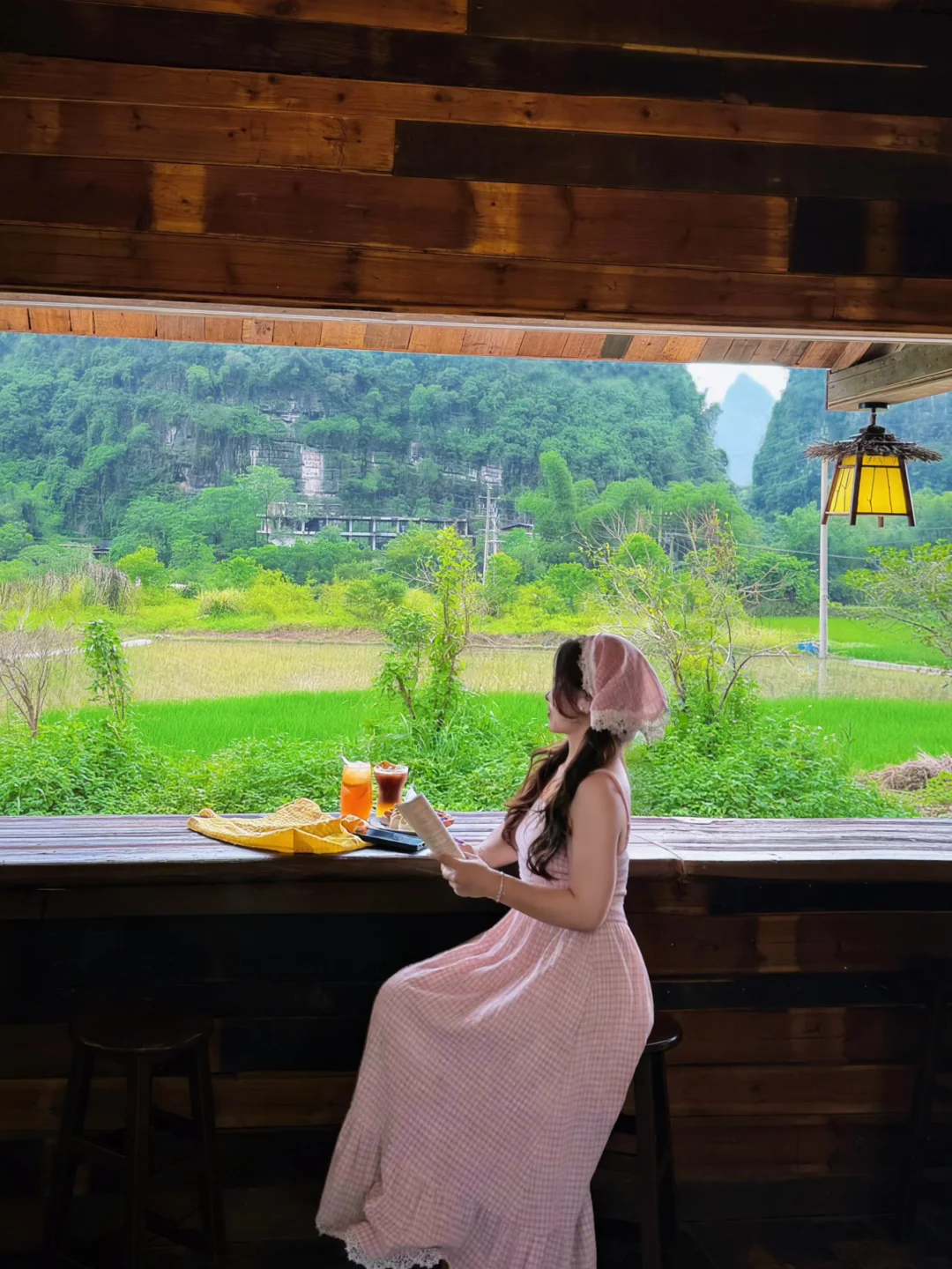 不在大理！！在阳朔～麦田里的咖啡店
