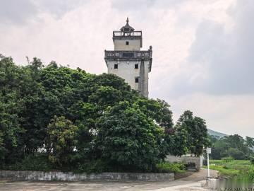 台山的乡间同样散落着上千座碉楼，可惜和隔壁开平贵为世界遗产的碉楼相比...