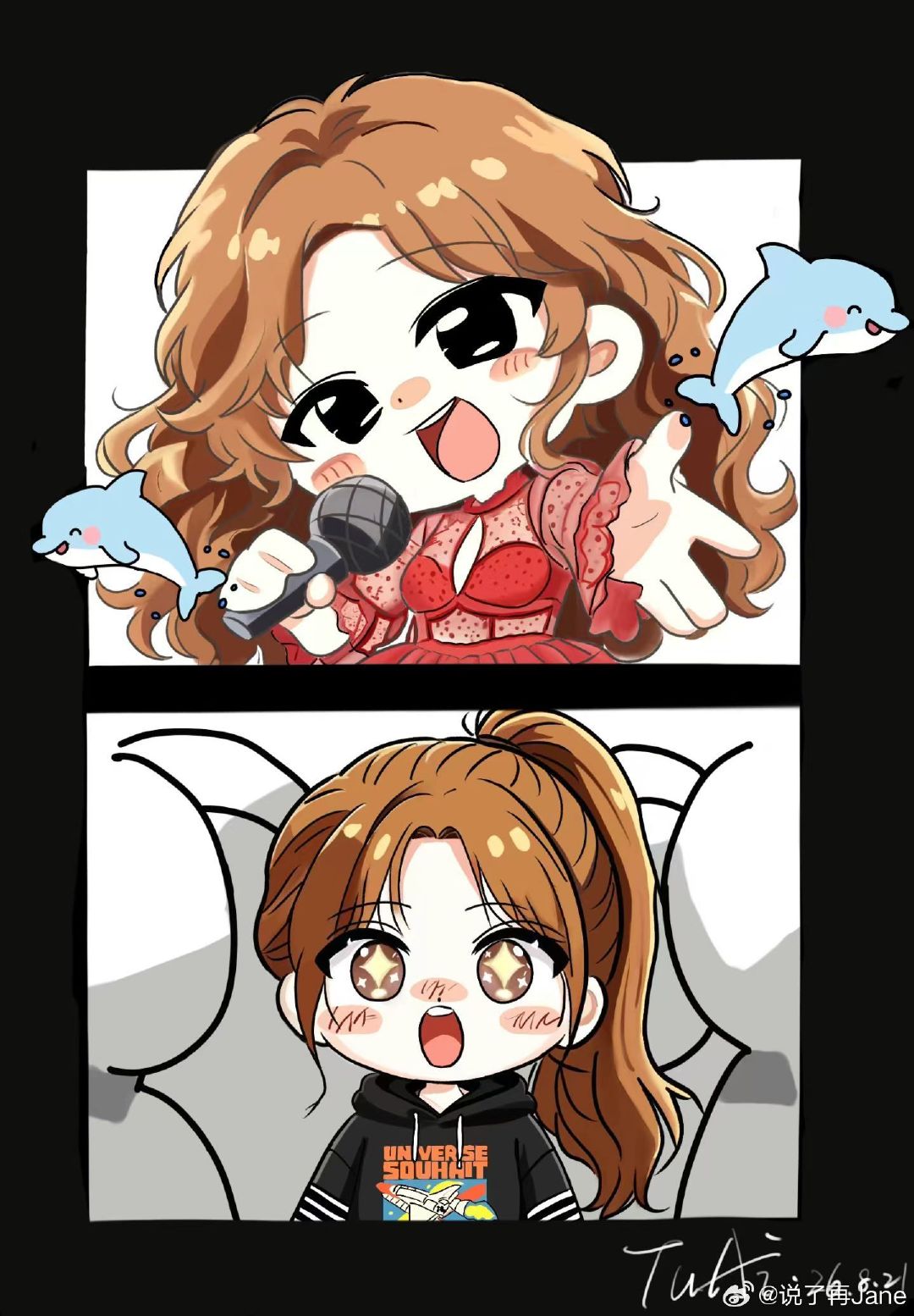 #张靓颖[超话]#为了你眼神里的崇拜​