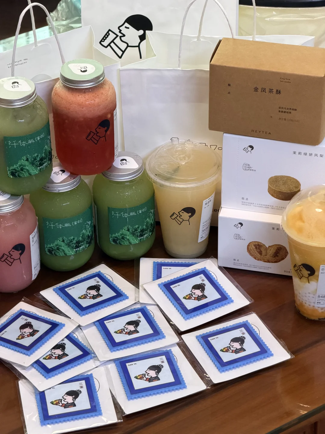 三亚喜茶新店开业！！免费喝！