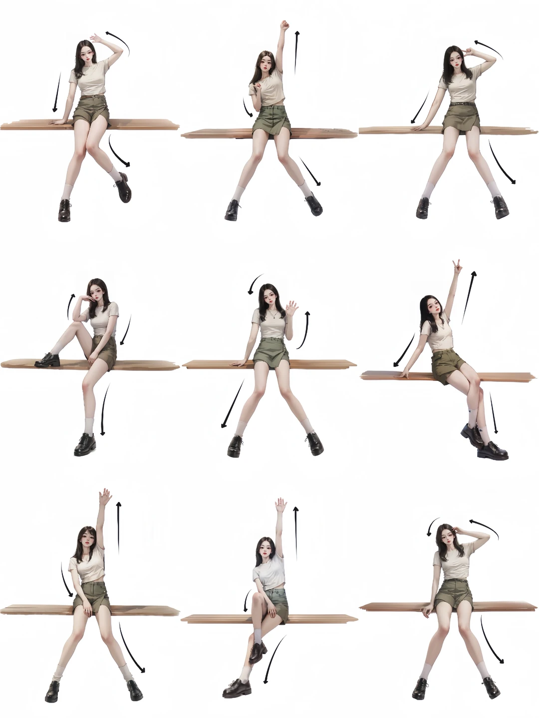 九个探店万能拍照姿势～别只用剪刀手啦✌️