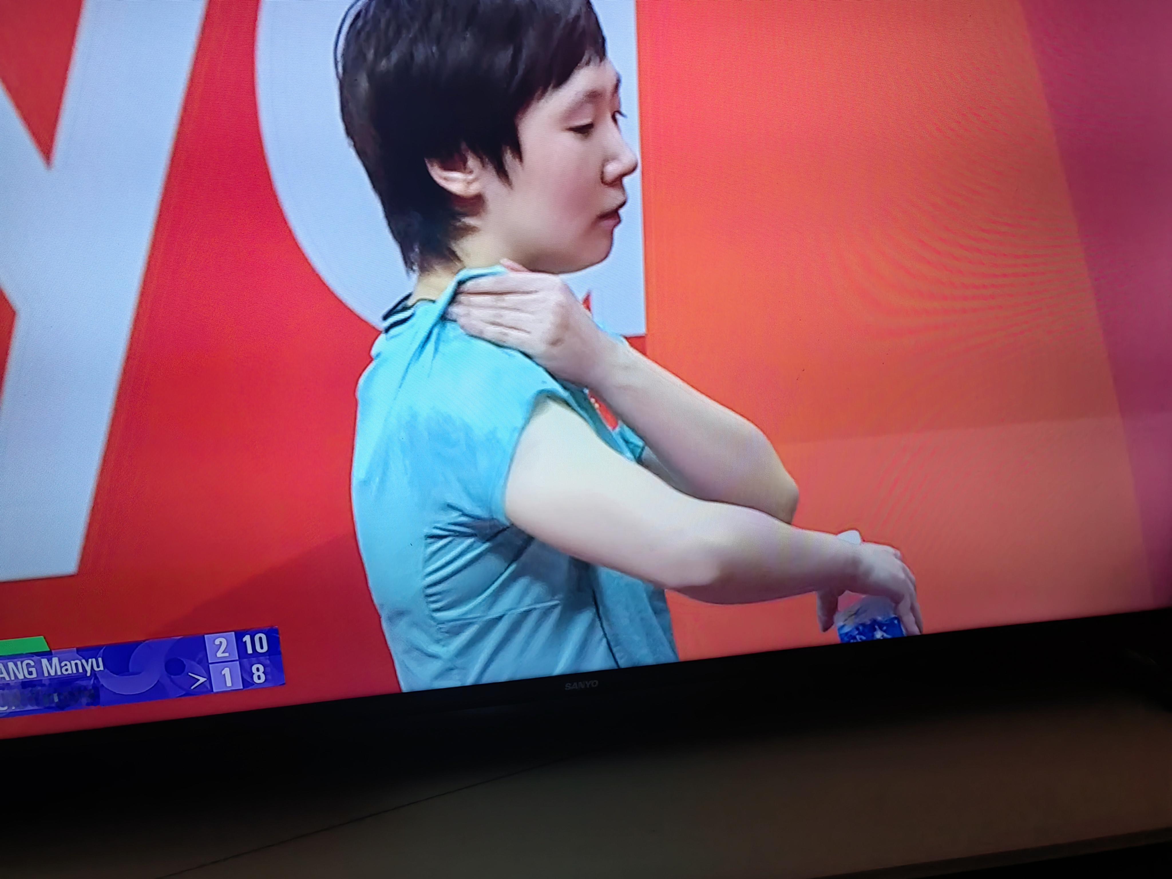 2026亚运会乒乓球女单决赛王曼昱3:1领先孙颖莎，看得很煎熬，谁赢一分都不容易。