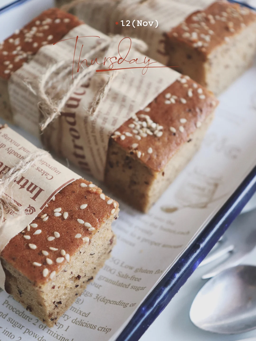 香浓芝麻红枣蛋糕|一口下去回味无穷❗️