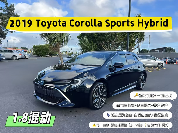 2019 Toyota Corolla Hybrid|运动混动#1863