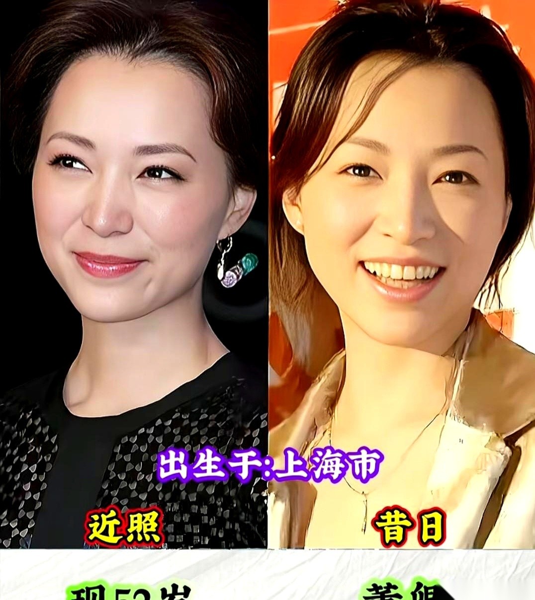 董卿、白岩松、撒贝宁、康辉这几张央视面孔的今昔对比照片被摆在了一起。
小时候天天守着电视看他们播报，总觉得这些人永远不会老。
照片里的李瑞英、海霞、朱迅、李思思容颜已经发生变化，现在轮到新一代主持人站在罗京和赵忠祥曾经坚守过的话筒前面继续播报。
上面这十个人名凑一块儿，根本不用多介绍，就是咱们这一代