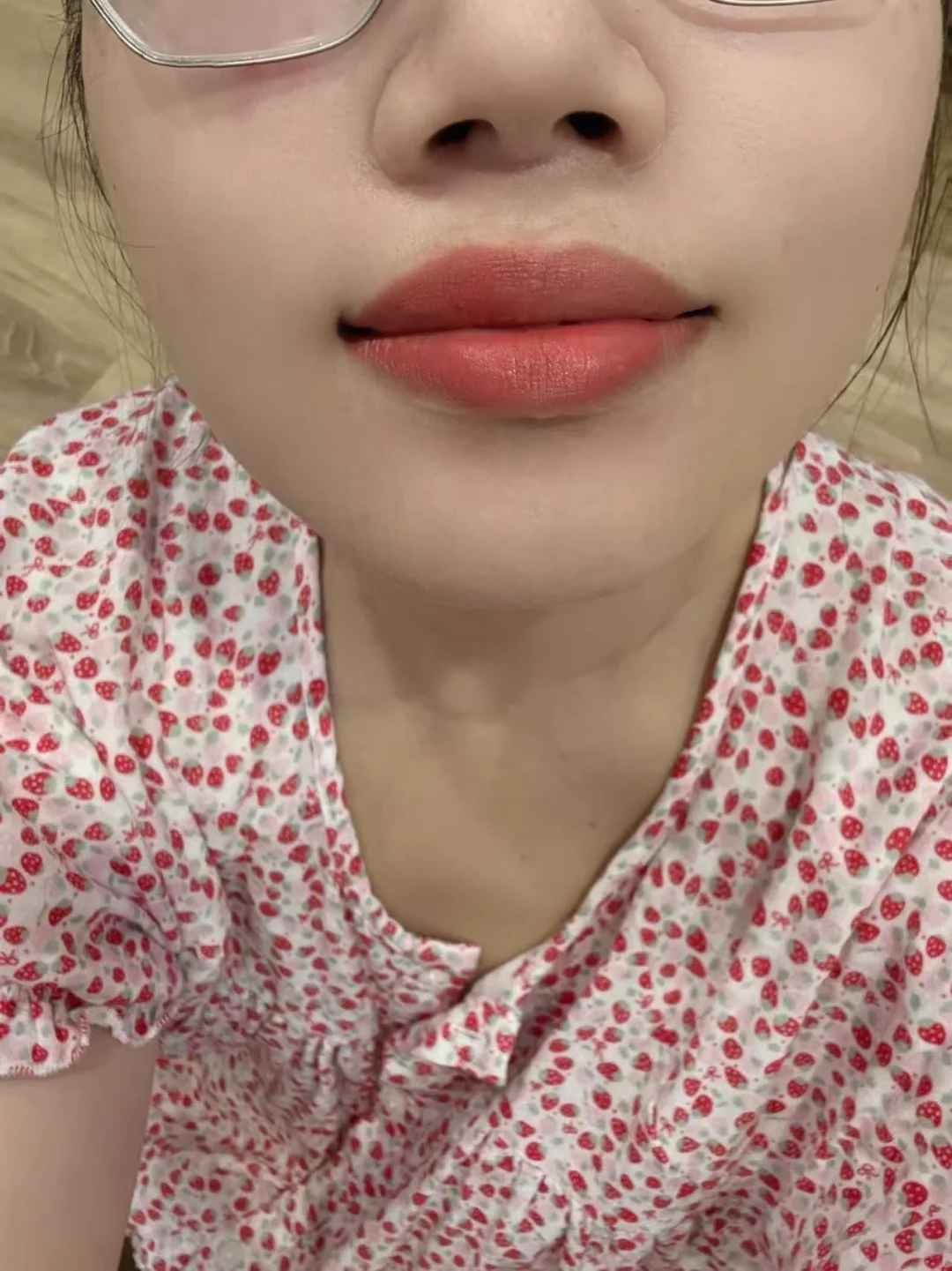 朋友说我今天嘴很好亲