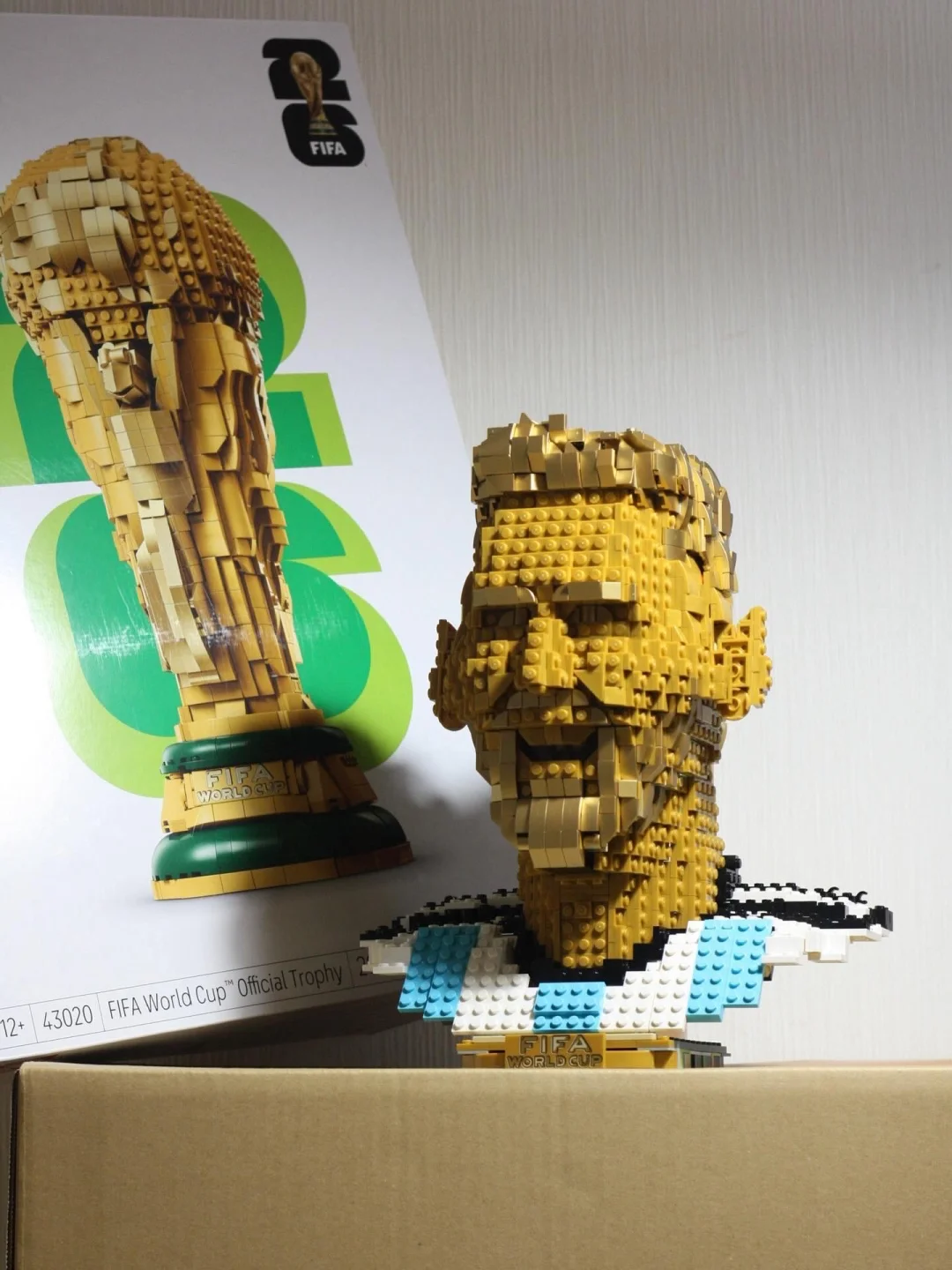 爆改乐高世界杯变梅西，给跪了🤣