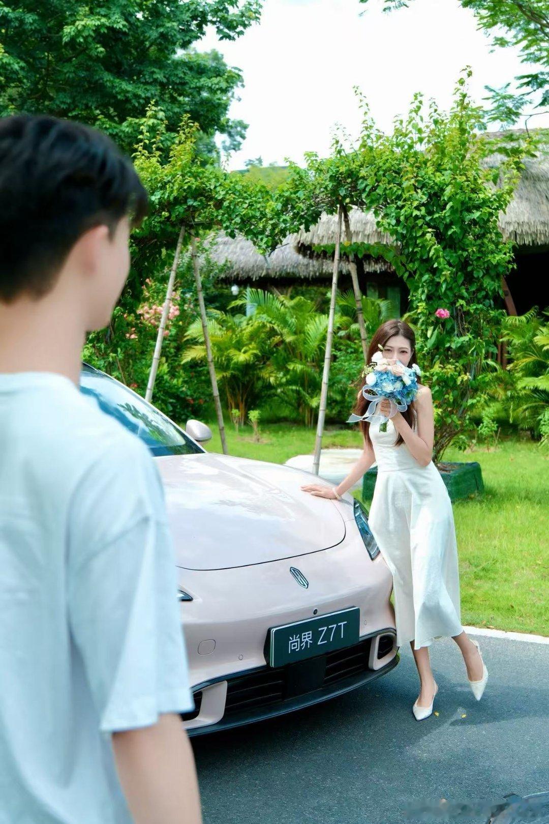 大雨可以延迟我们到达的时间，但不能阻止我们前进。 #尚界Z7##尚界[超话]# ​