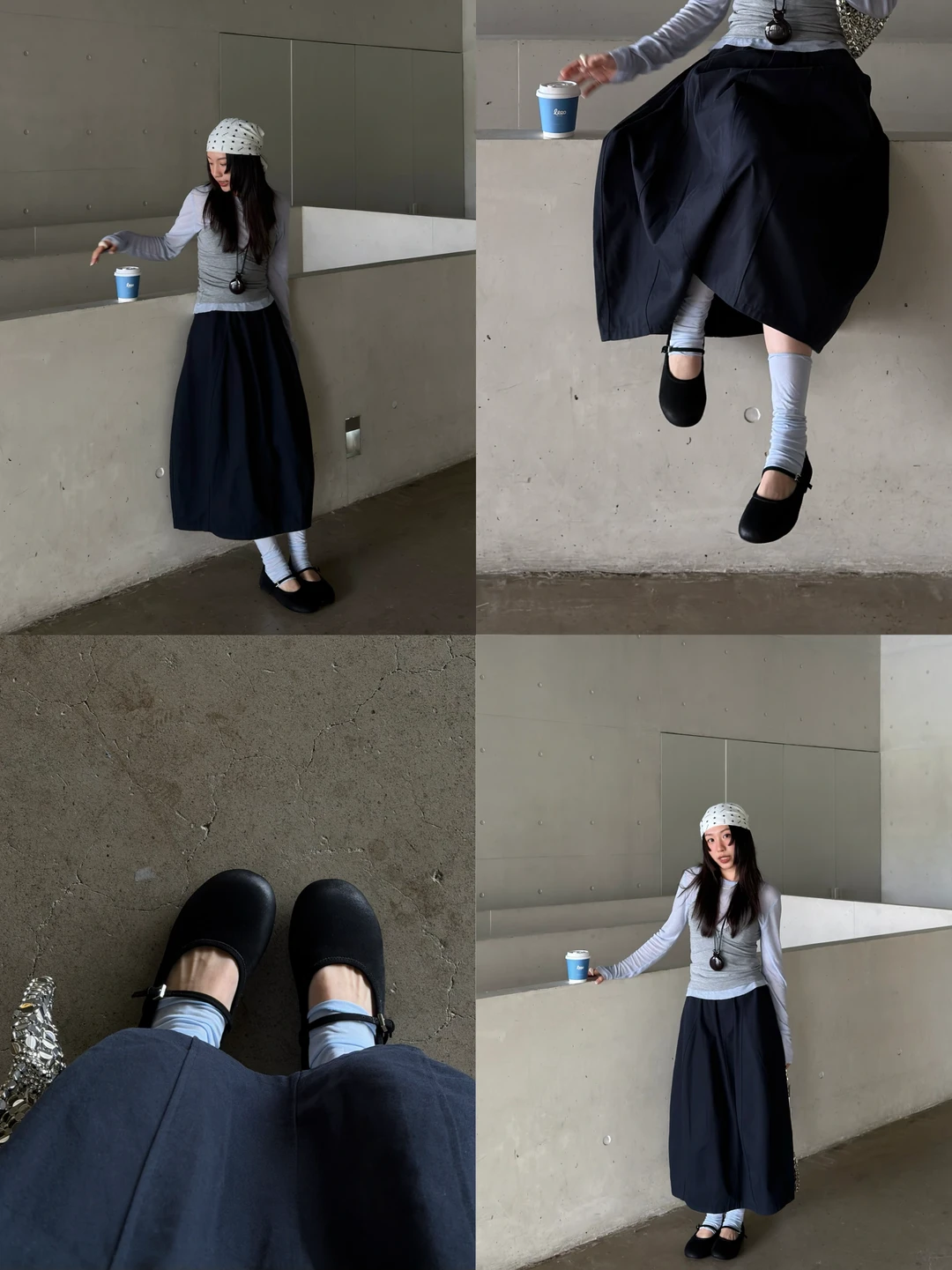 裙子基础 上衣就叠穿🤍