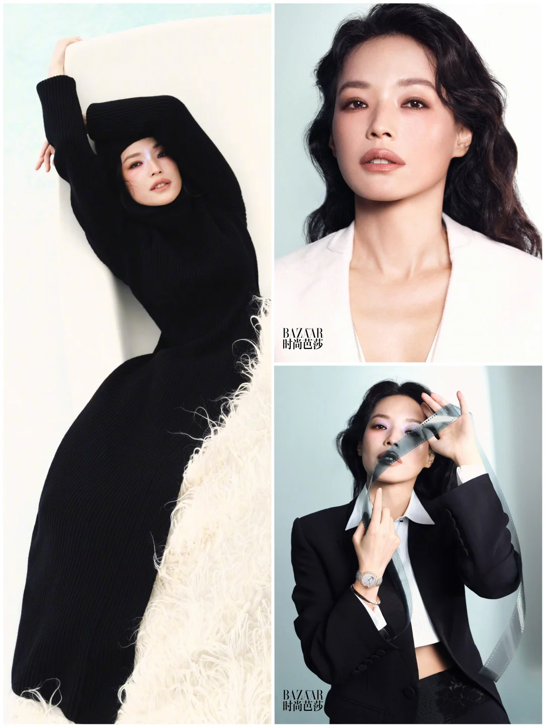 Cartier加持导演舒淇的第20刊《时尚芭莎》