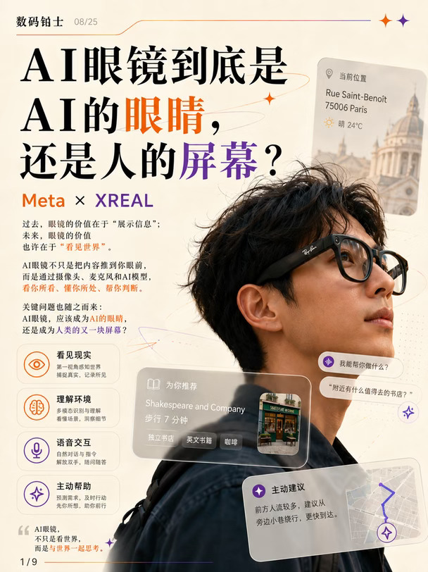 AI眼镜开始分成两派了？