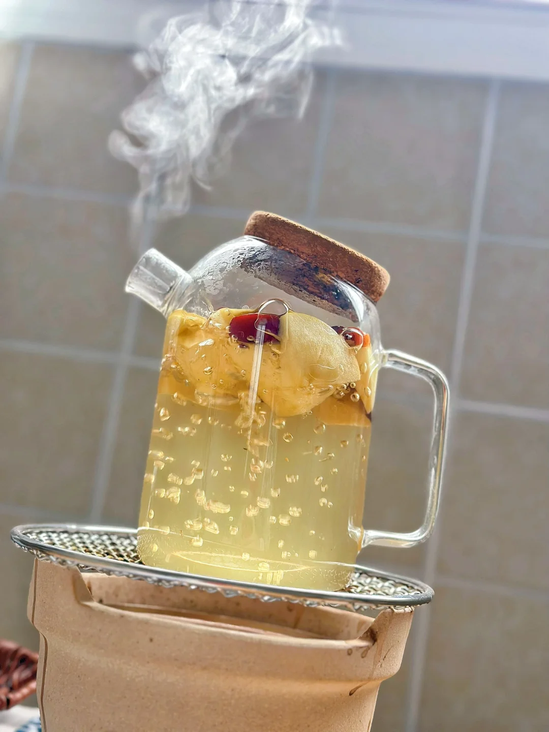 苹果红枣茶健脾养胃促消化补气血必喝的茶哦