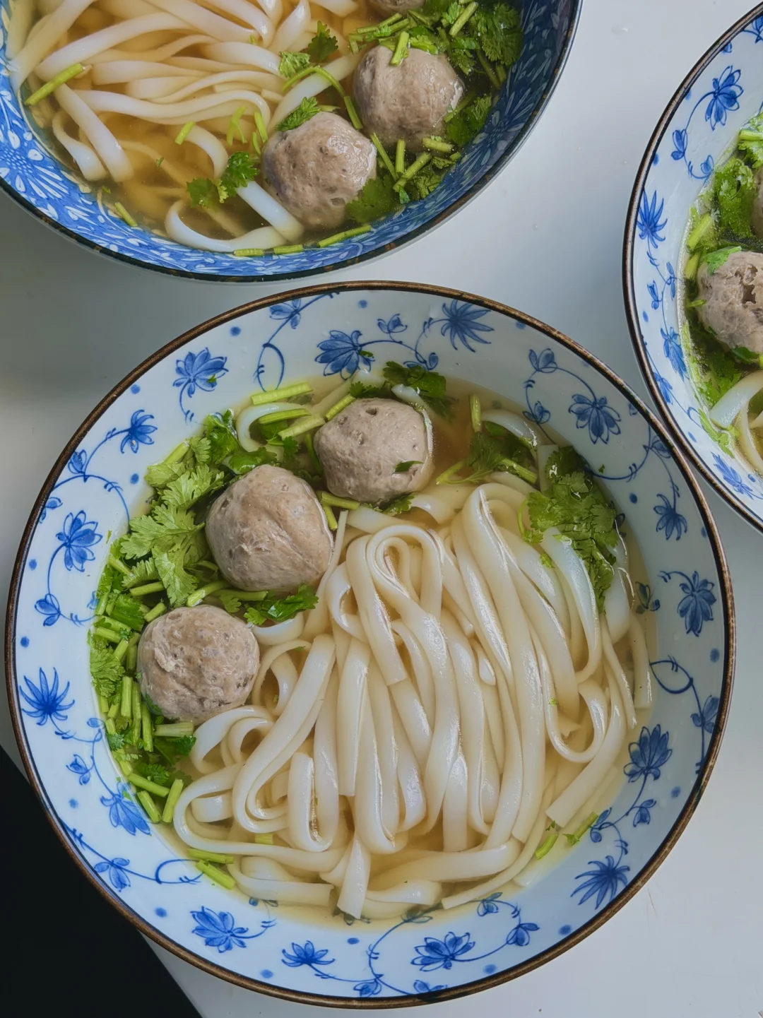 这碗清汤牛肉丸河粉有点好吃的！