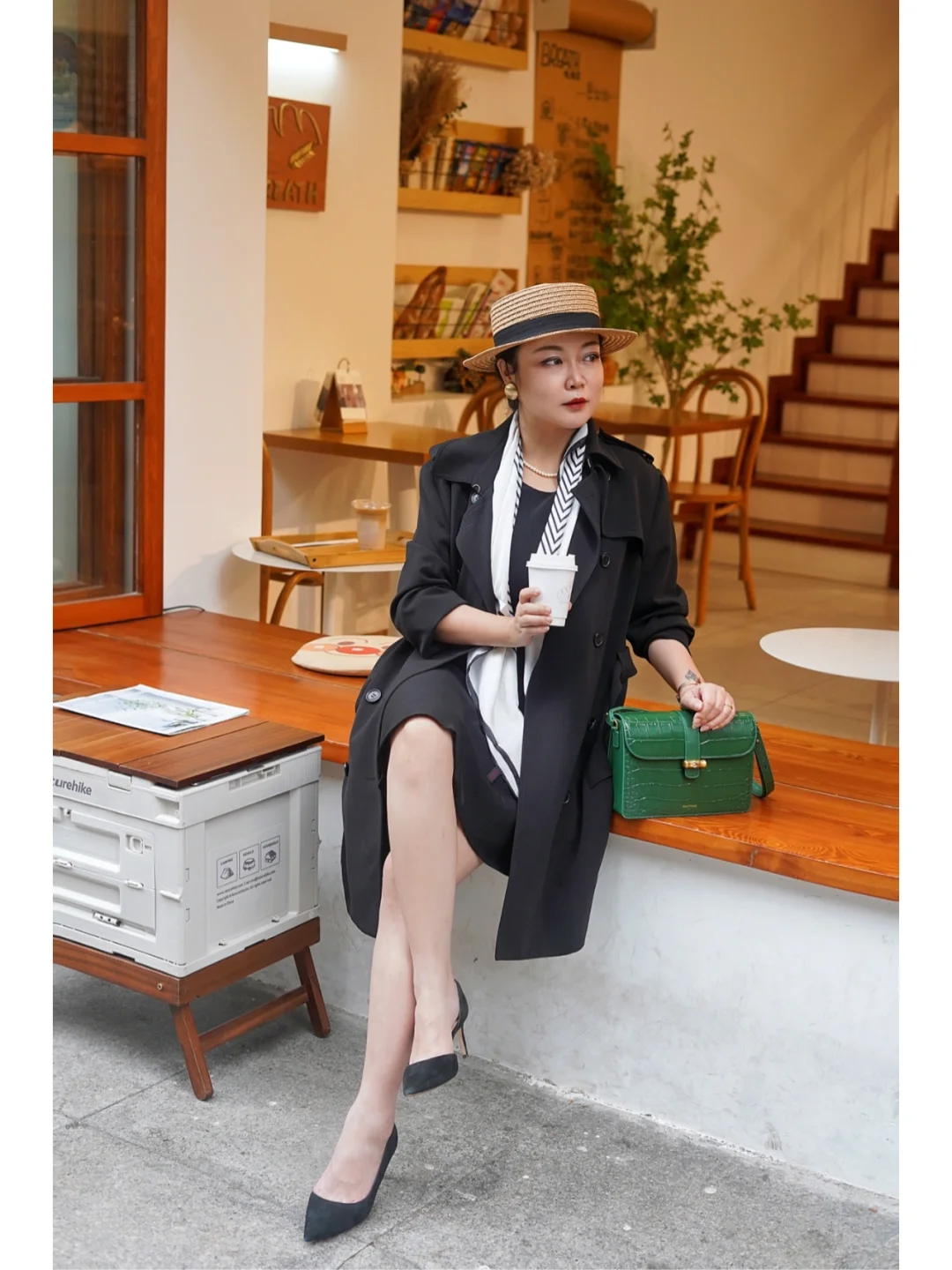 西木汀的气质与优雅｜秋天的穿衣自由