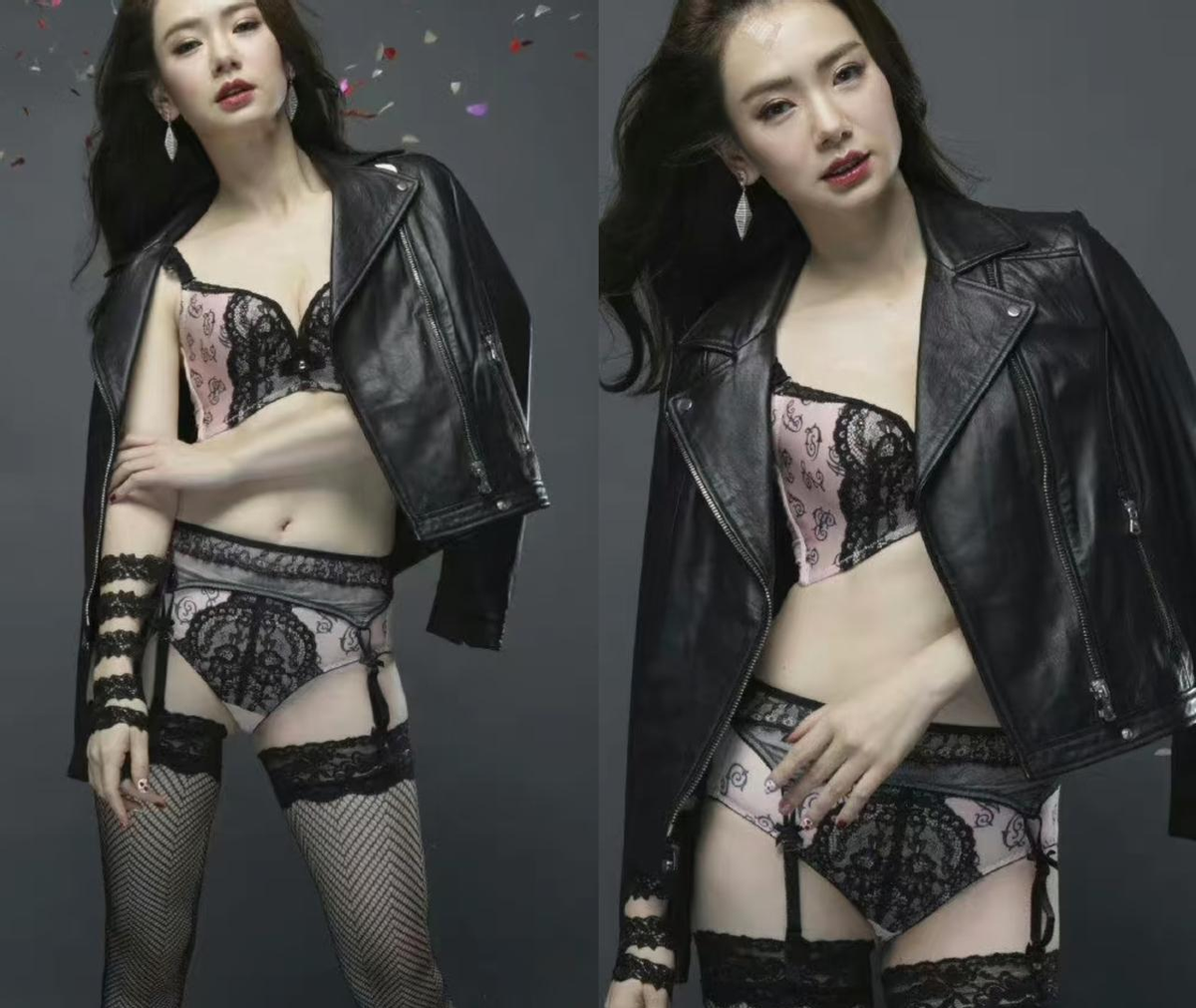 戚薇最近的一组写真，引发了全网的热议。画面里，她一半是黑色皮衣的冷酷风...