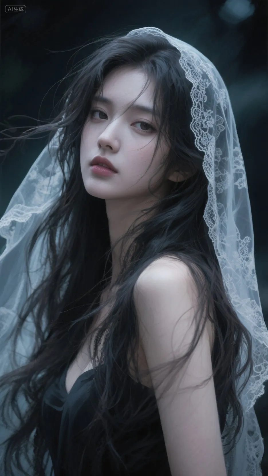 一组高清Ai人物摄影，Ai做图。写实风格。 高冷精致美女 ，明日香，长...