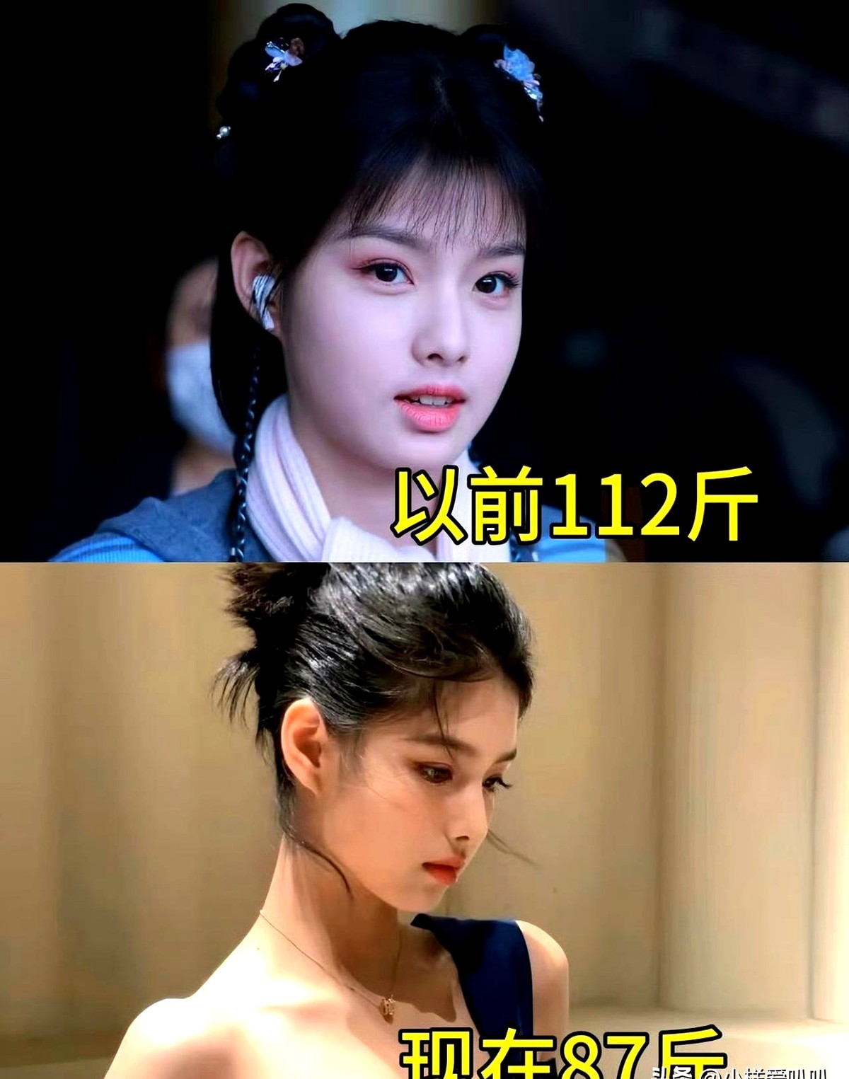 进郭敬明的剧组有多狠？晚上六点后连水都得少喝。

顿顿无油无盐无糖，虞书欣靠少量柚子干脆面瘦成纸片人，艾米饿掉婴儿肥，金靖收紧线条，邓为骨相全凸出来，全员瘦到人生巅峰。

画面美感确实没得挑，但这种极速减重伤身，普通人千万别盲目模仿。为了上镜把演员逼到这份上，你觉得是极致审美还是过于苛刻？