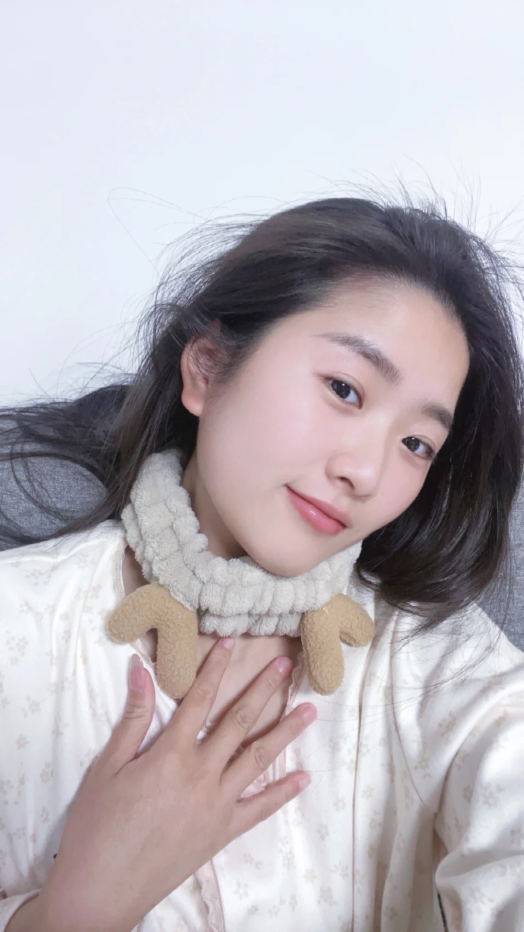 我拍到了自己满意的素颜照！