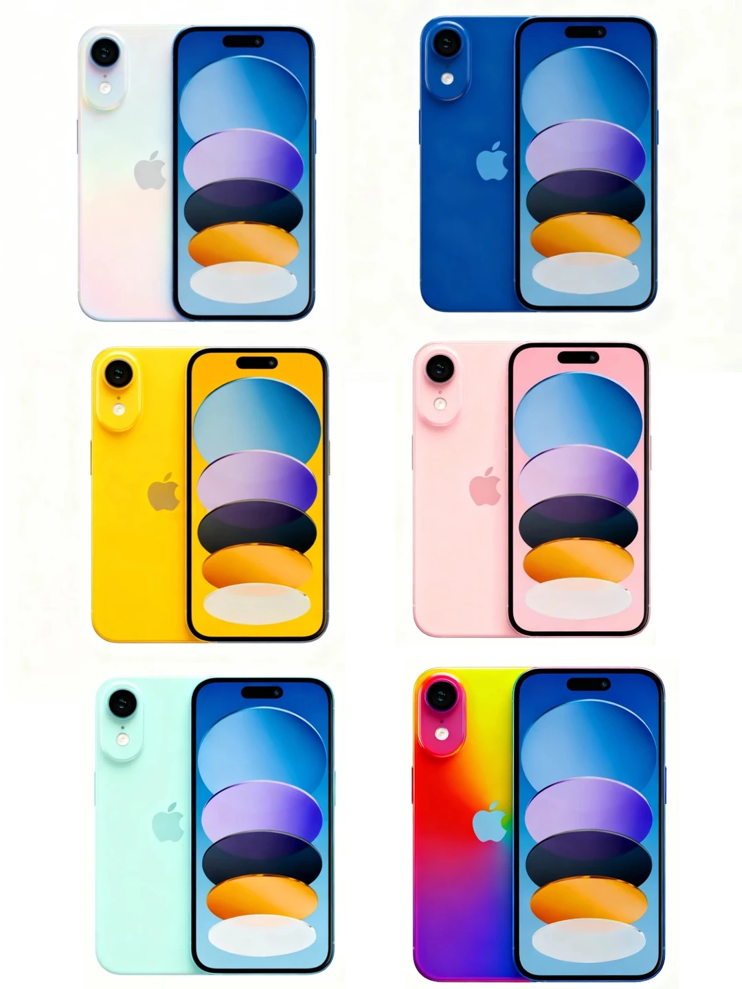 真的吗？iPhone17e有这么好看的颜色吗！！