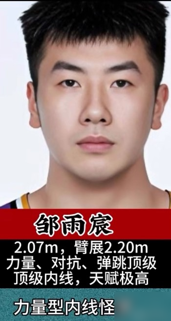 张镇麟2米05，原地起跳隔人暴扣，美国球探原话：这身体放NBA都够用。曾凡博2米11打小前锋，摸高3米58，四星高中生，第一个进美国高中全明星的中国娃。
俩人身高臂展弹跳全是黄种人天花板，一个能突能扣，一个能封能投。球迷天天吵谁上限高，吵了好几年。
回头看看易建联，33岁还能在总决赛轰37分。姚