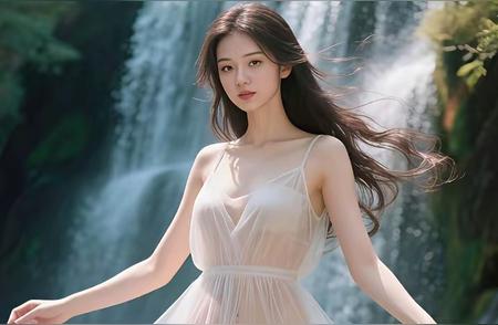 谁能拒绝 沙滩上的泳装美女比基尼 海浪翻涌的海边 辣妹着比基尼 秀出时...