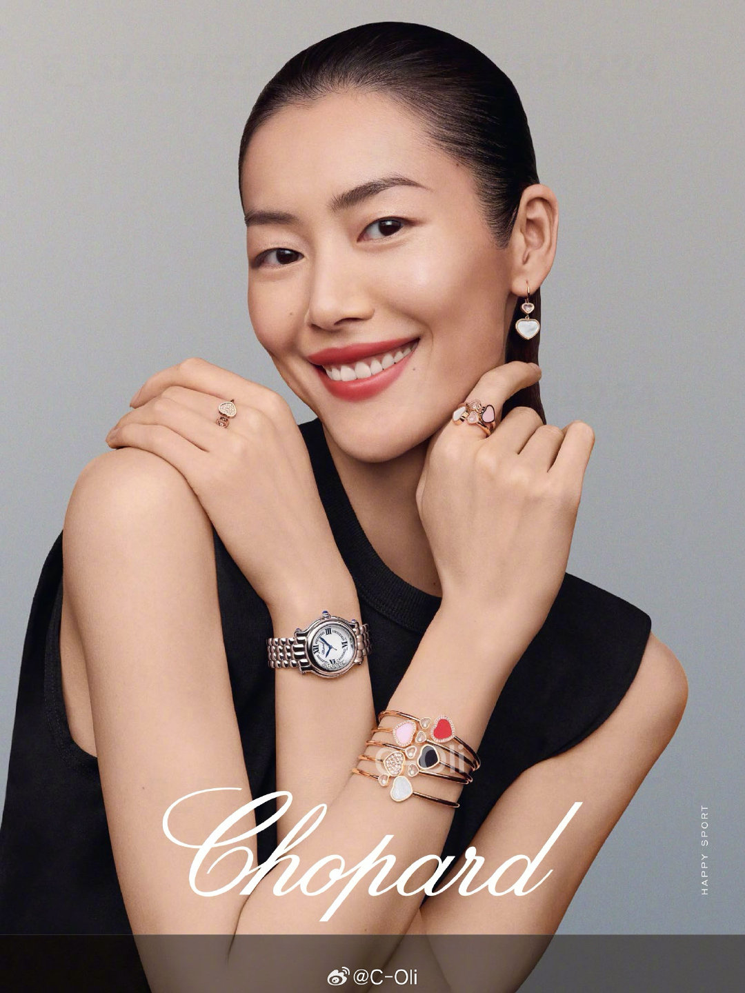#时尚灵感解读# Chopard Happy Sport Campaign 2026:#刘雯[超话]#  ||  线上线下的美丽偶遇即将开启！！！[舔屏][舔屏][舔屏][舔屏][舔屏][舔屏][舔屏][舔屏] ​