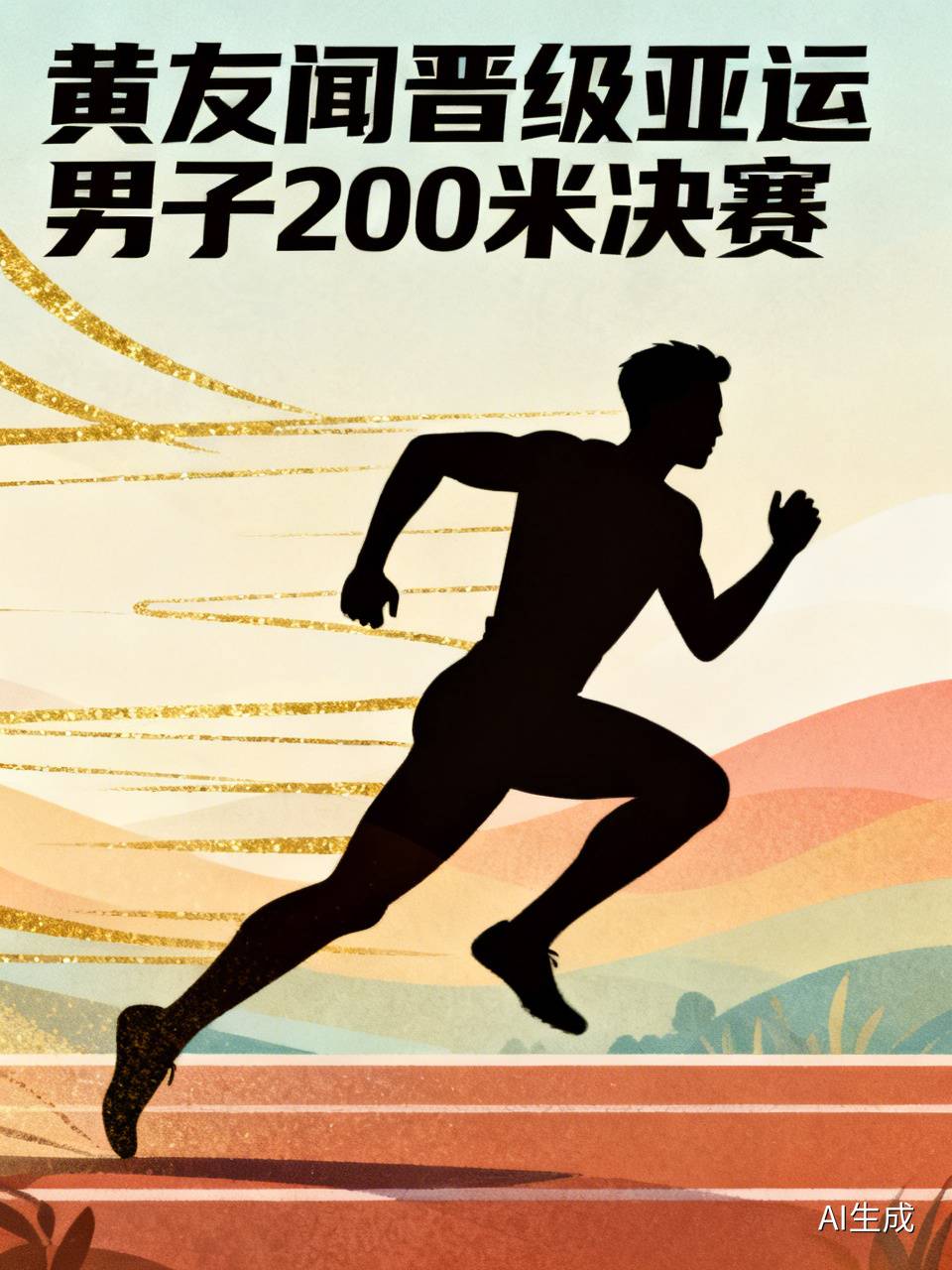 黄友闻晋级亚运男子200米决赛这个消息刚刷出来的时候，我还在算他半决赛冲线的成绩，没想到决赛直接交出20秒45的答卷拿了银牌。
这次泰国20岁小将汶颂真的杀疯了，先是100米两破亚运纪录拿金，200米又跑出19秒88追平谢震业2019年创下的亚洲纪录，直接把短跑双