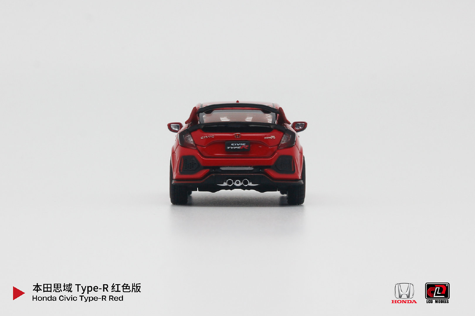 LCD 本田思域 Type-R 红色 Honda Civic Type-R Red#本田[超话]##汽车模型[超话]##64比例车模[超话]# ​
