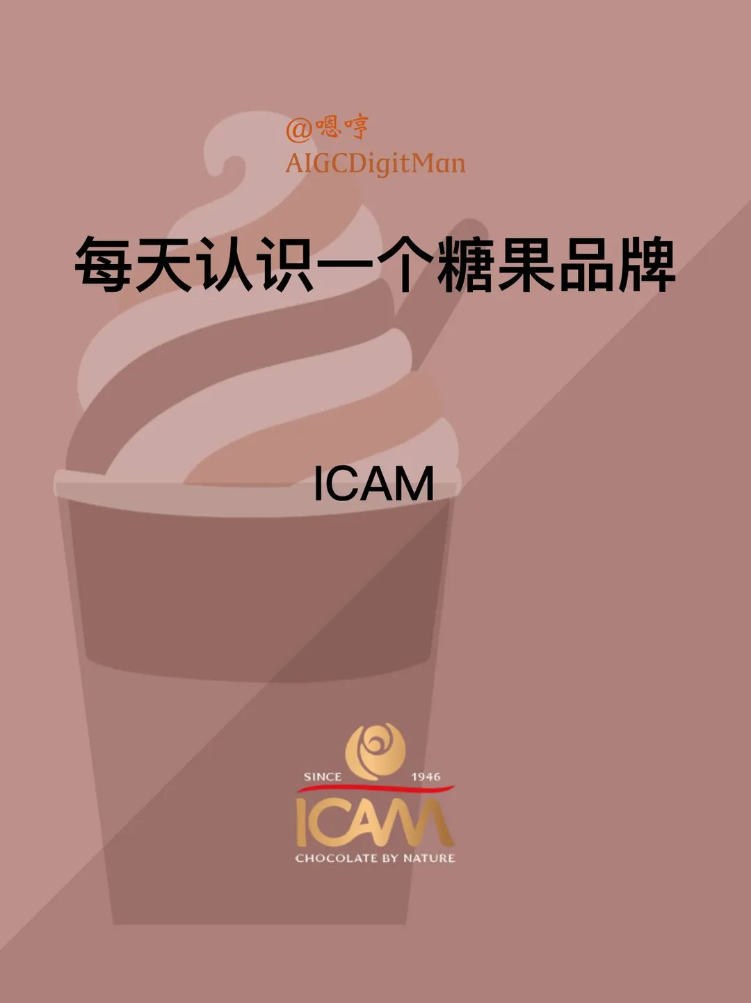 每天认识一个糖果品牌|ICAM