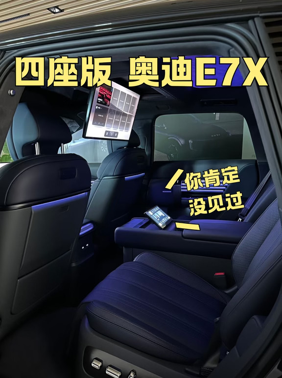 奥迪E7X 四座版本实拍！究竟是什么人在买？