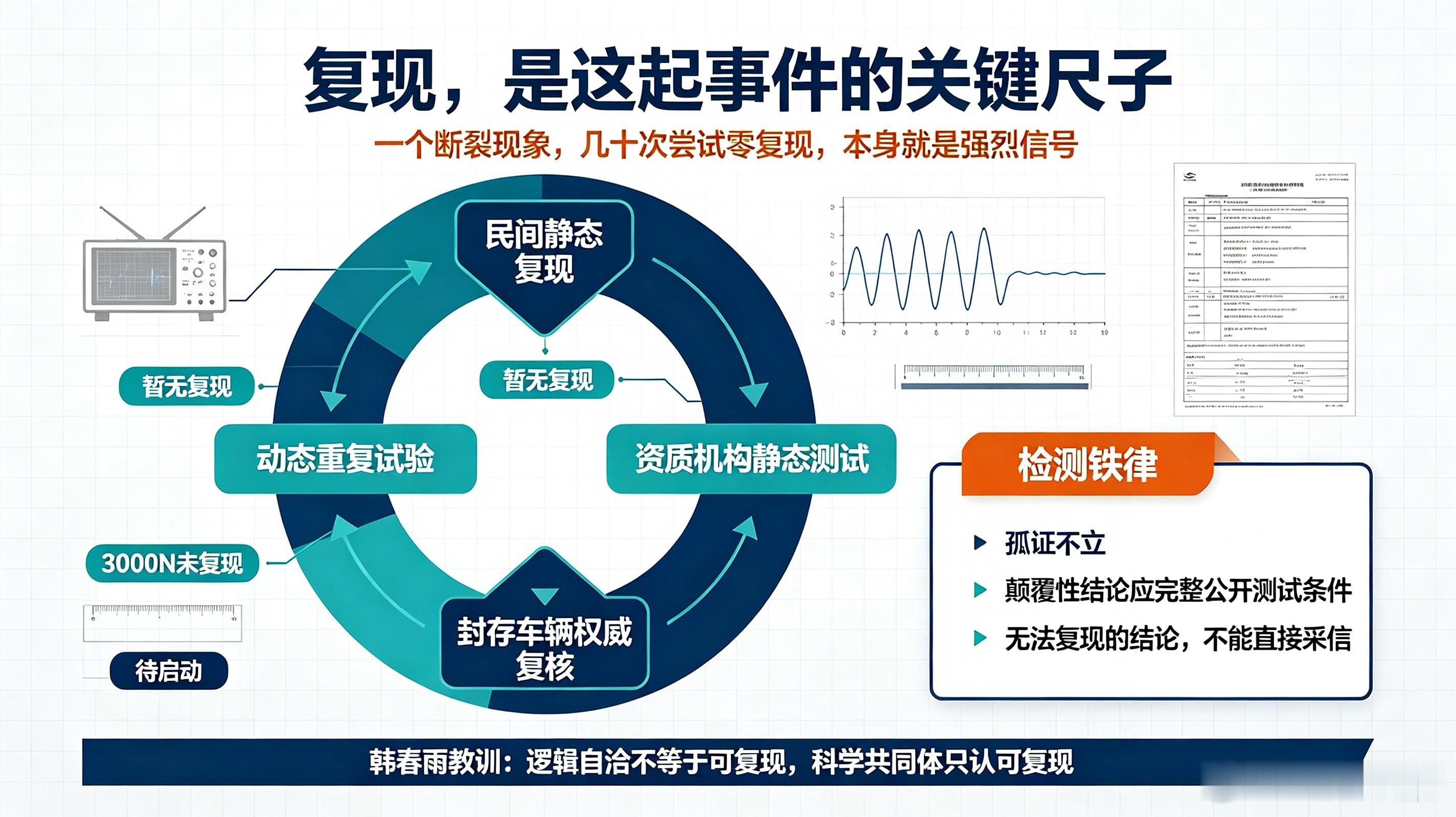 #胡锡进被问刹车踏板支架断裂##头部热点创作计划# 
🔻 尊界踏板之争打到第三回合，拳路变了。前两回合争的是车，这一回合争的是：结论该怎么被证明。

🔻 先摆时间线。第一回合：懂车帝实车动态紧急制动测试，三台尊界V800的刹车踏板支架断裂，视频一出，全网哗然。第二回合：尊界发布《尊界V800制 ​