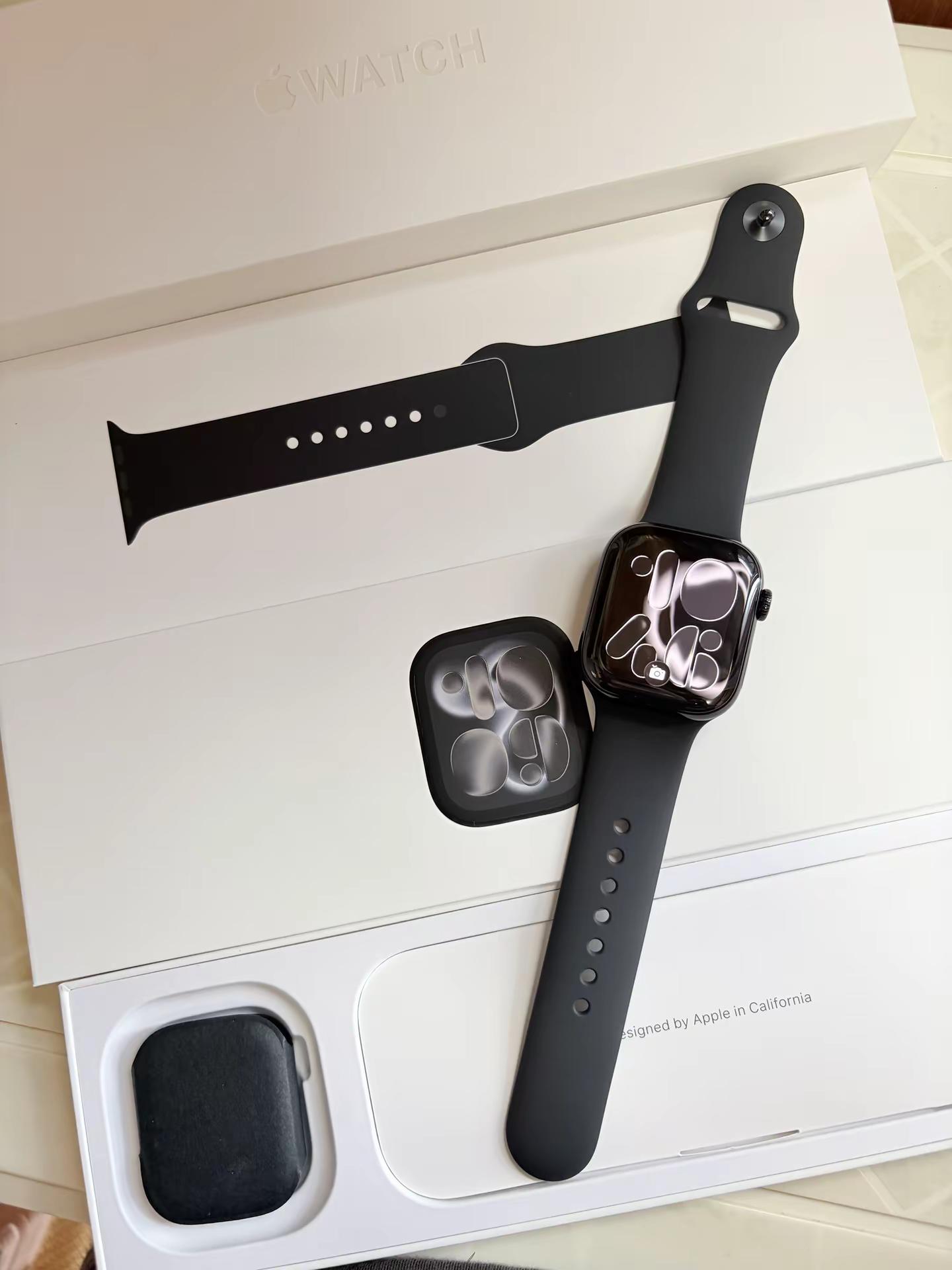 比七夕先来到的是对象送的 Apple Watch s11接下来我将一个月不犟嘴@偷喝可乐#applewatch #s11