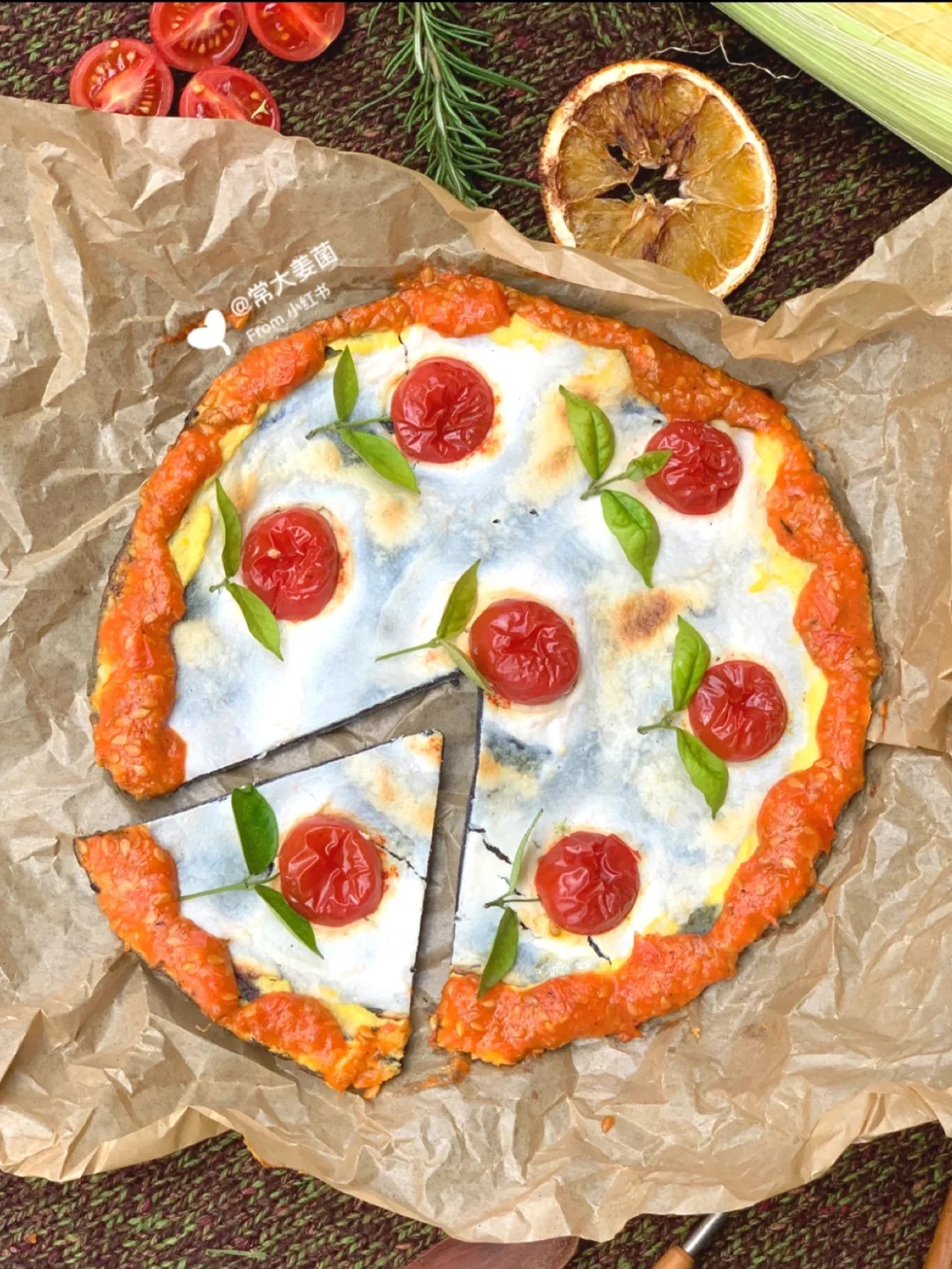 带着花花pizza去野餐～🌸🌷🍕