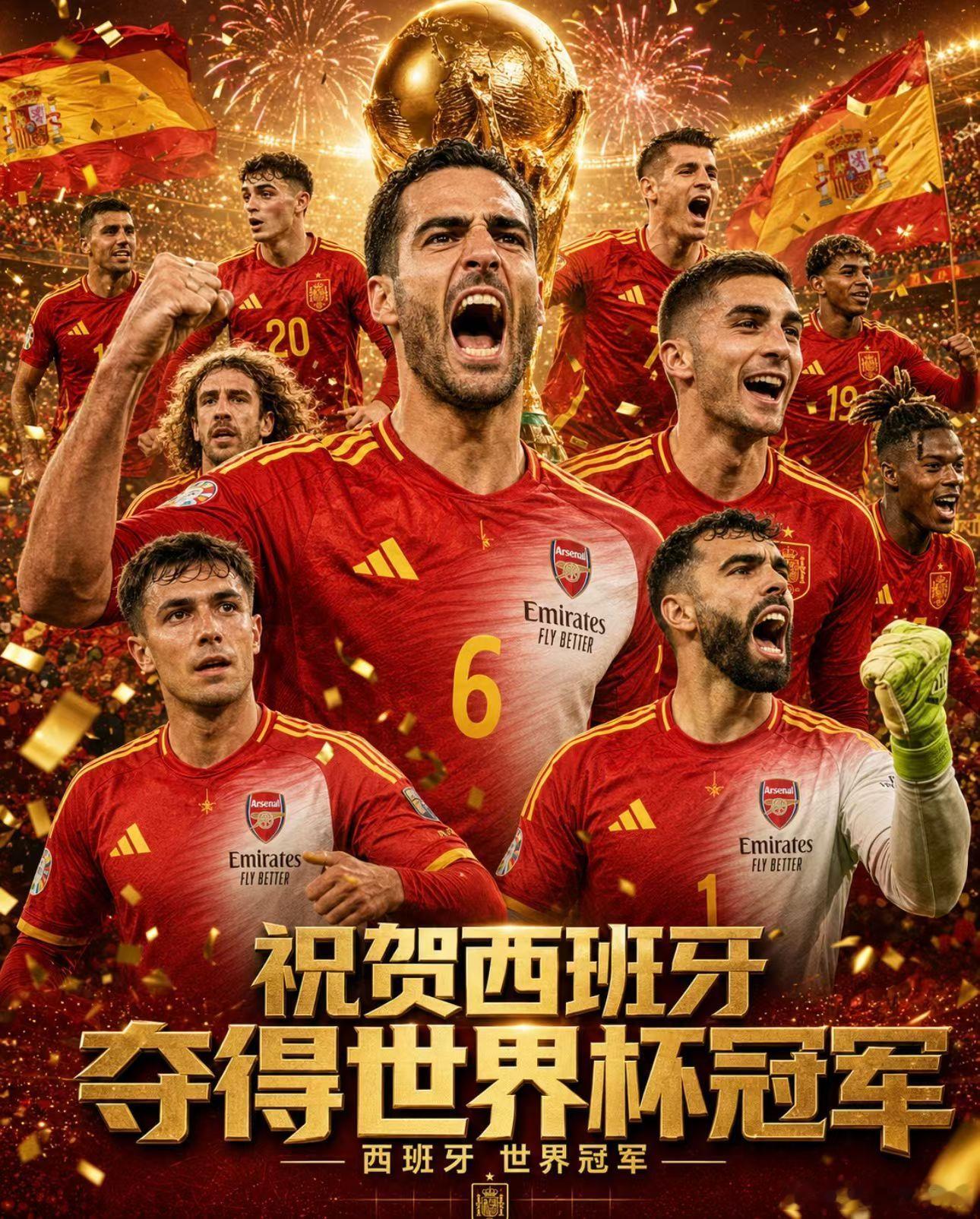 恭喜西班牙， 发挥更好的球队是冠军🏆！ 能让阿根廷115分钟还零射门...
