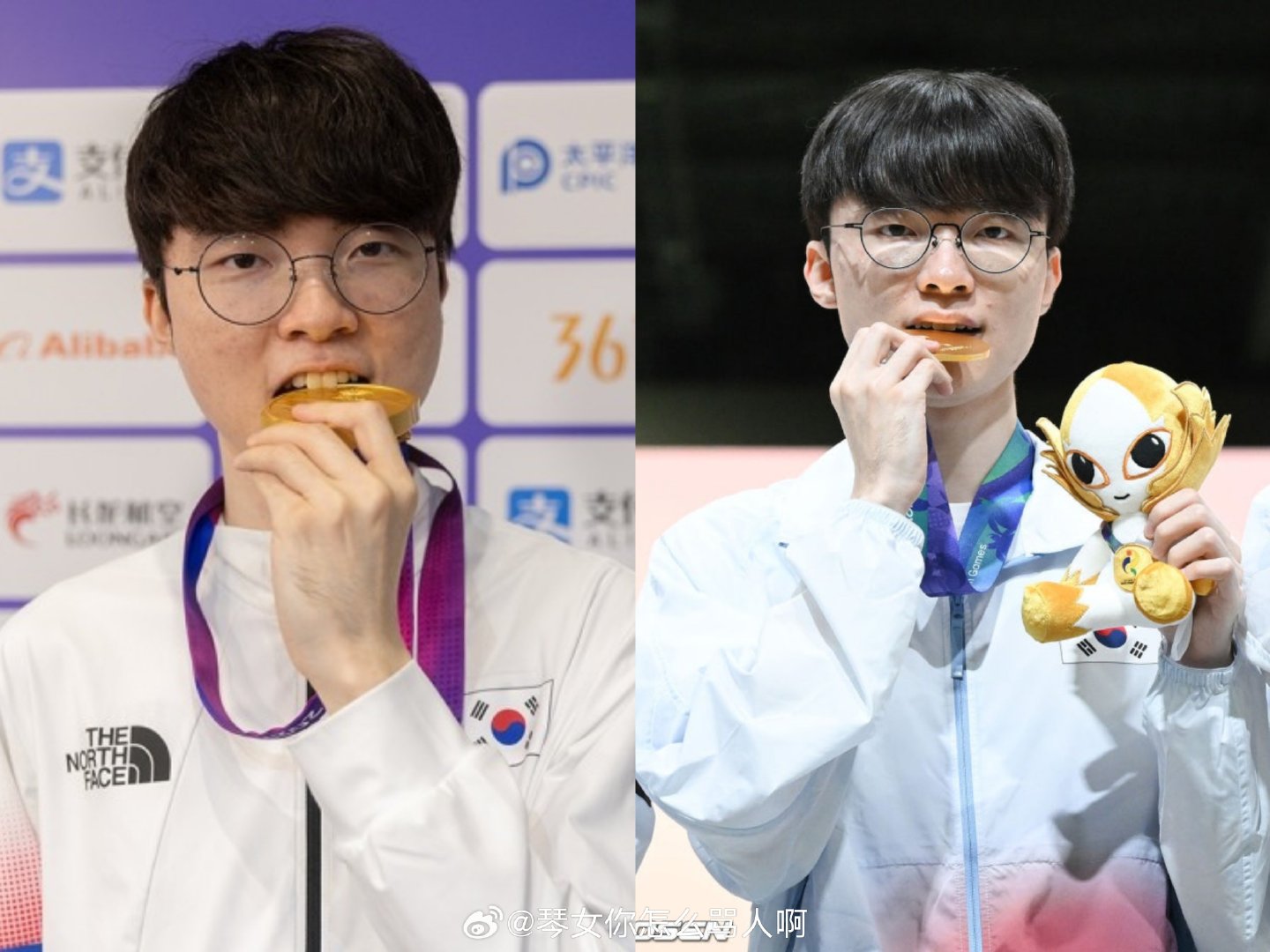 Faker的两块金牌🥇

#三位LCK选手免服役##LOL韩国队翻盘中国台北队##英雄联盟[超话]# ​