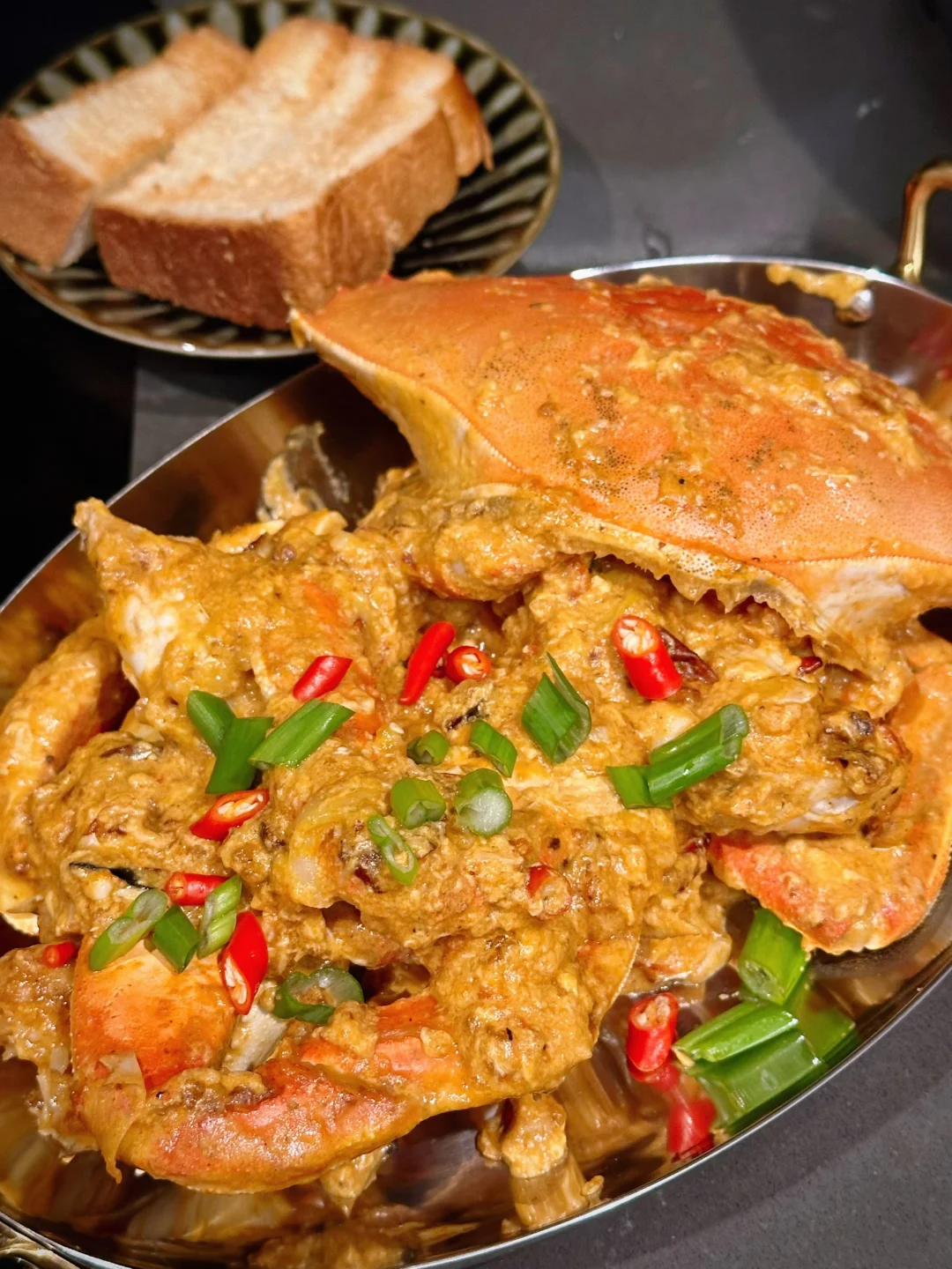 北美当季珍宝蟹好鲜甜🦀咖喱蟹好吃到舔盘