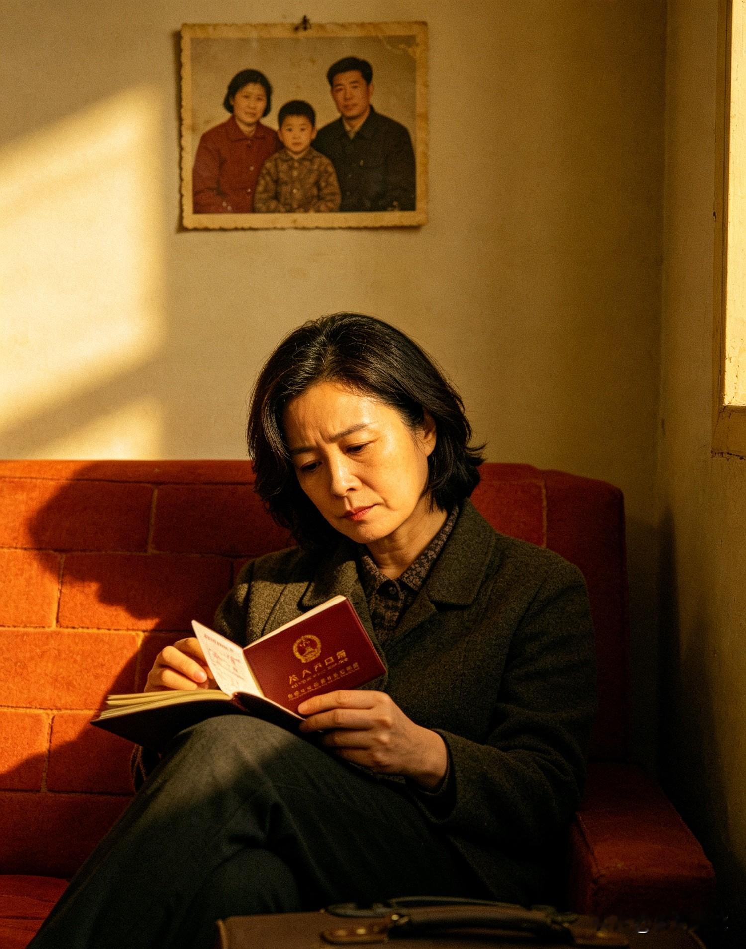 10岁的儿子背着书包回家，户口本上他那一格，第一个字已经不是原来那个姓了。

动手改的是他亲爸，也是当年拎着两个箱子进门的那个人。

当年说好的：老大随父姓，老二随母姓。大女儿跟了爸，小儿子跟了妈，那本子压在抽屉里，一压就是十年。

这两年他生意做起来了。车换了，饭桌上他说话的声儿也大了。改姓那天他