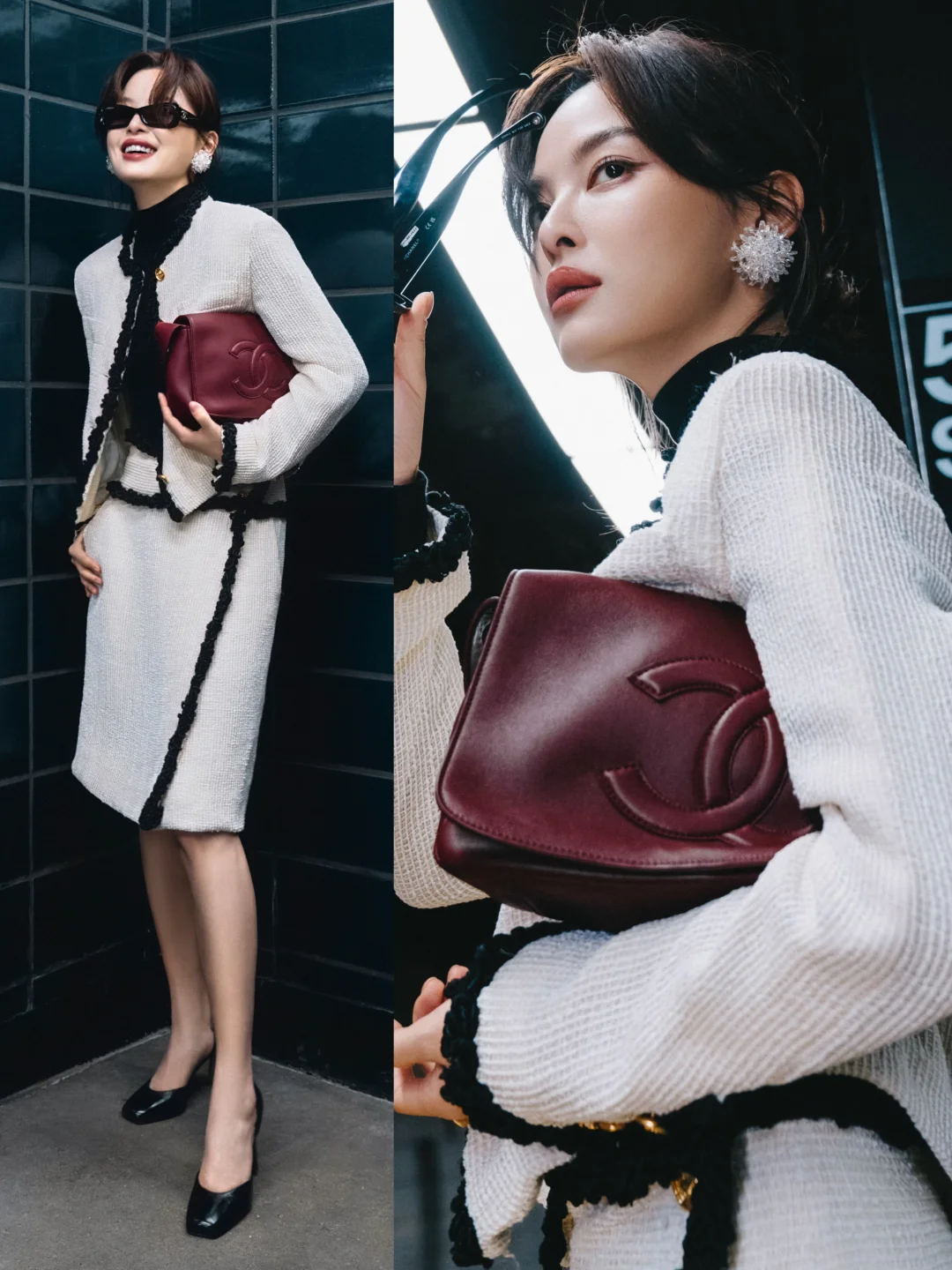 如此摩登的辛芷蕾，真的太会拍！