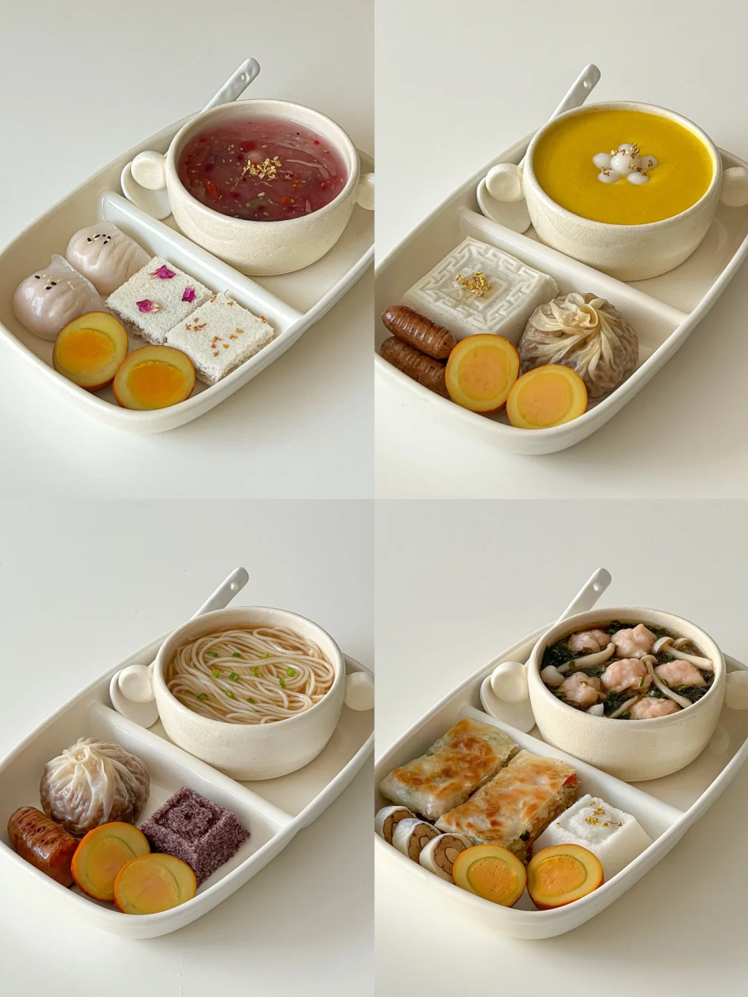 中式早餐合集🥢碳水脑袋自我投喂的快乐