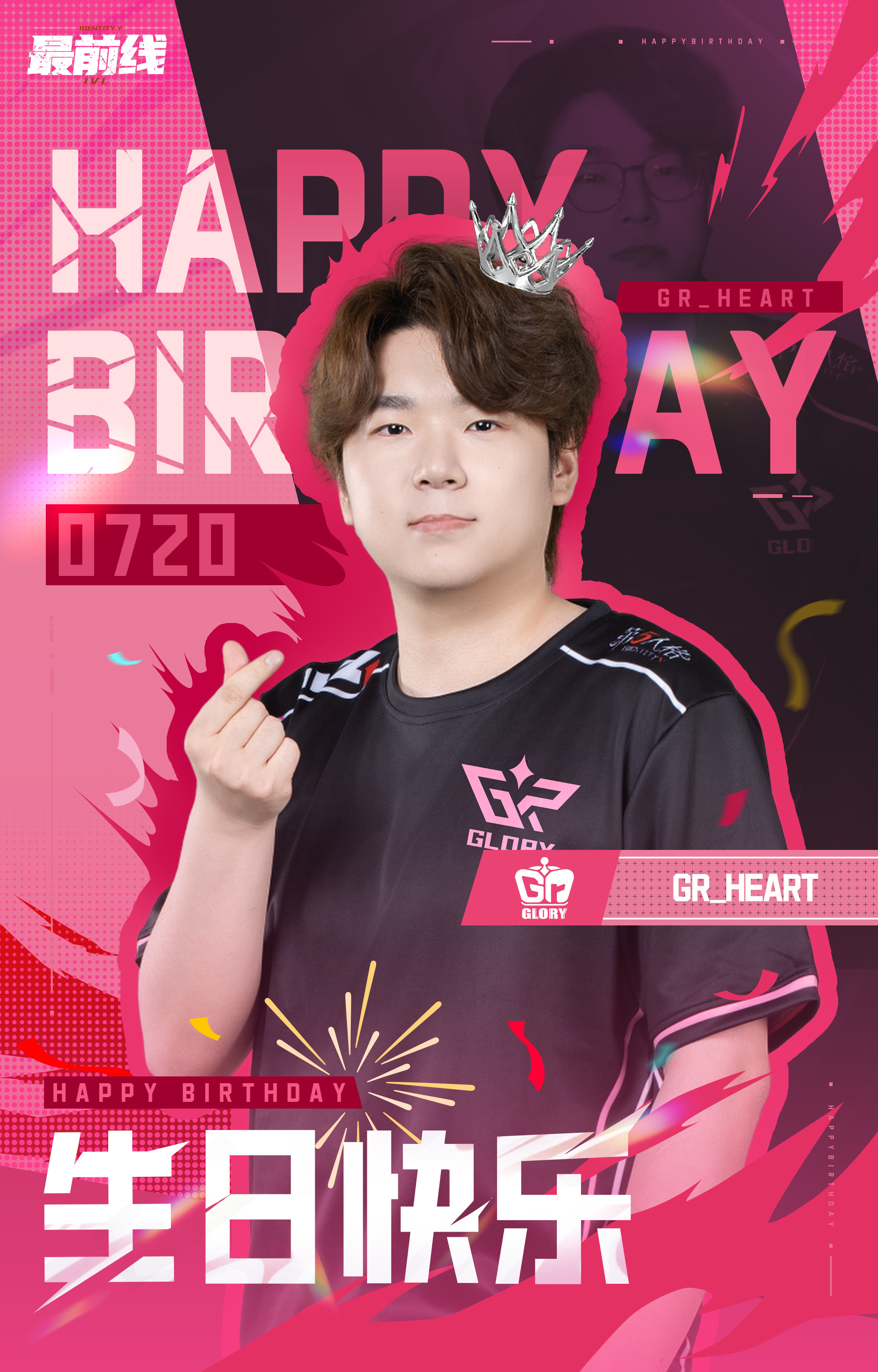 [超话]  无心生日快乐！ 新的一岁心想事成[点赞]   ​​​